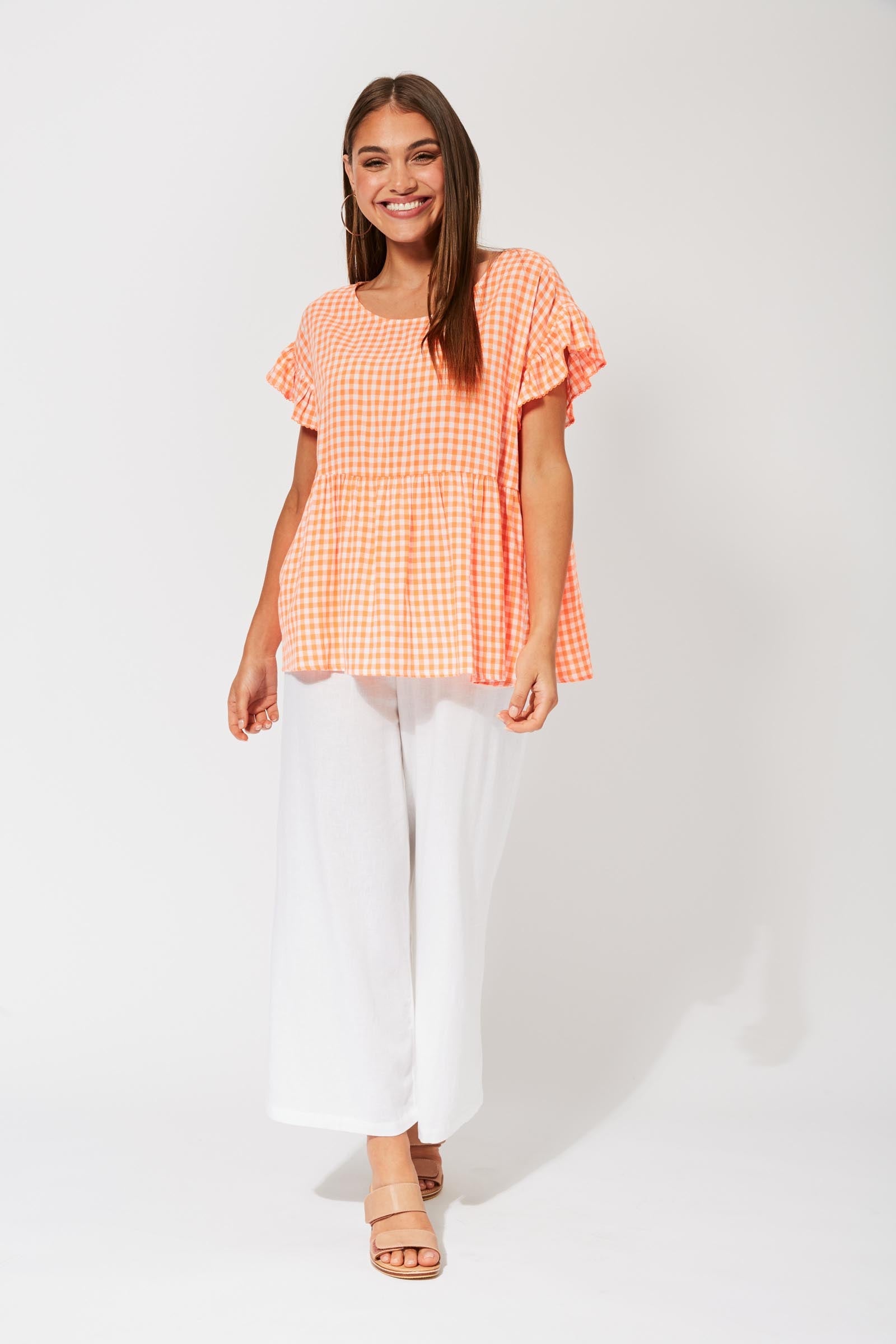 Rio Frill Top - Mango - The Haven Co