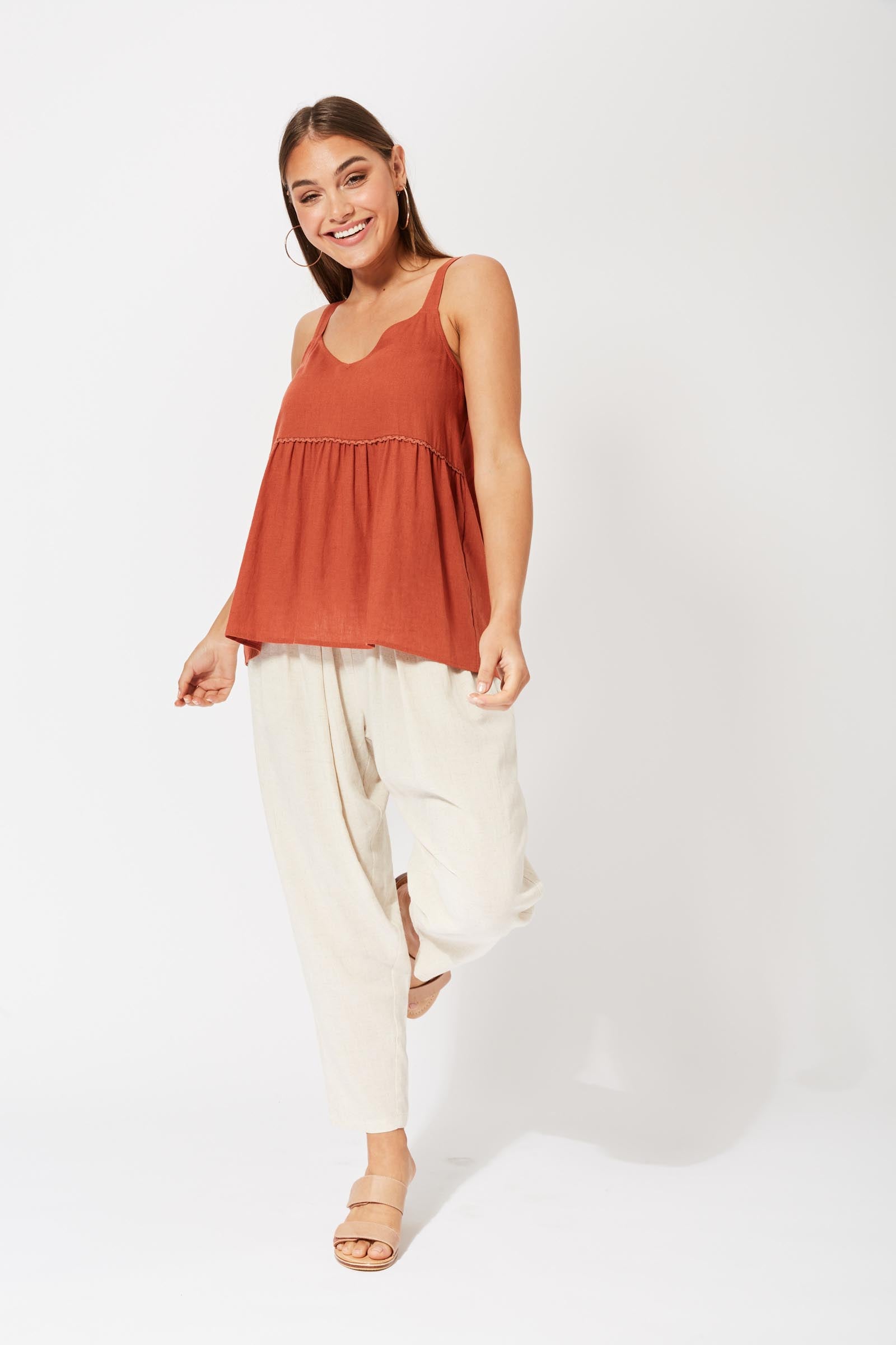 Belize Tank - Rust - The Haven Co