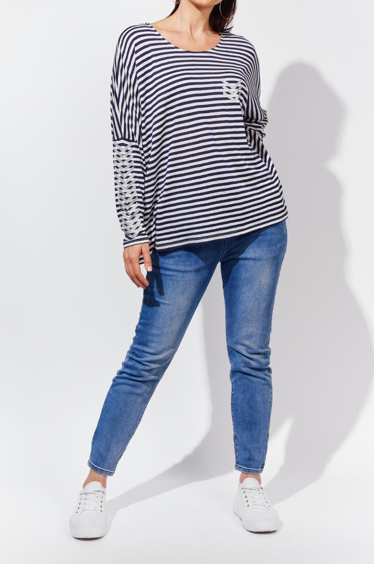 Pila Tshirt - Indigo - The Haven Co