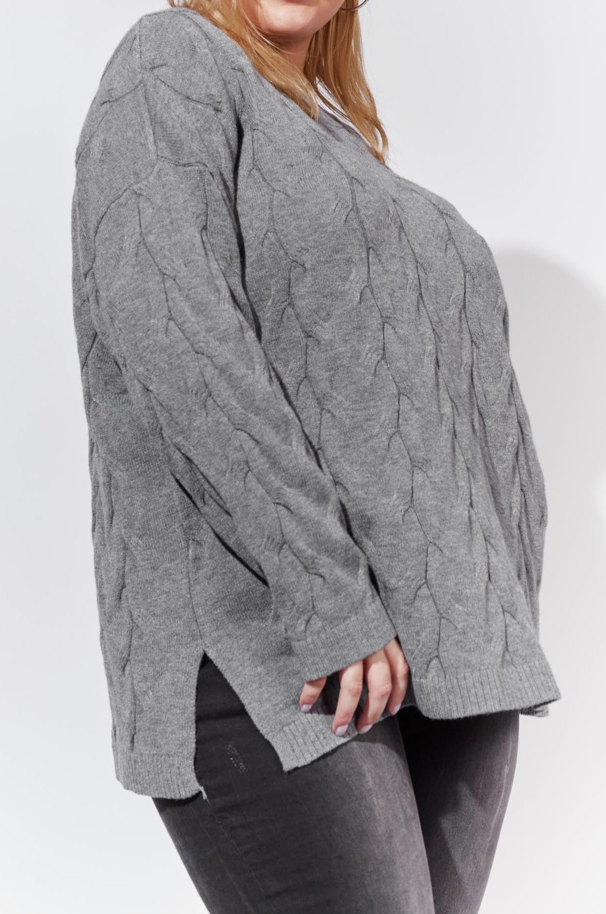 Tivoli Cable Knit - Nickel - The Haven Co