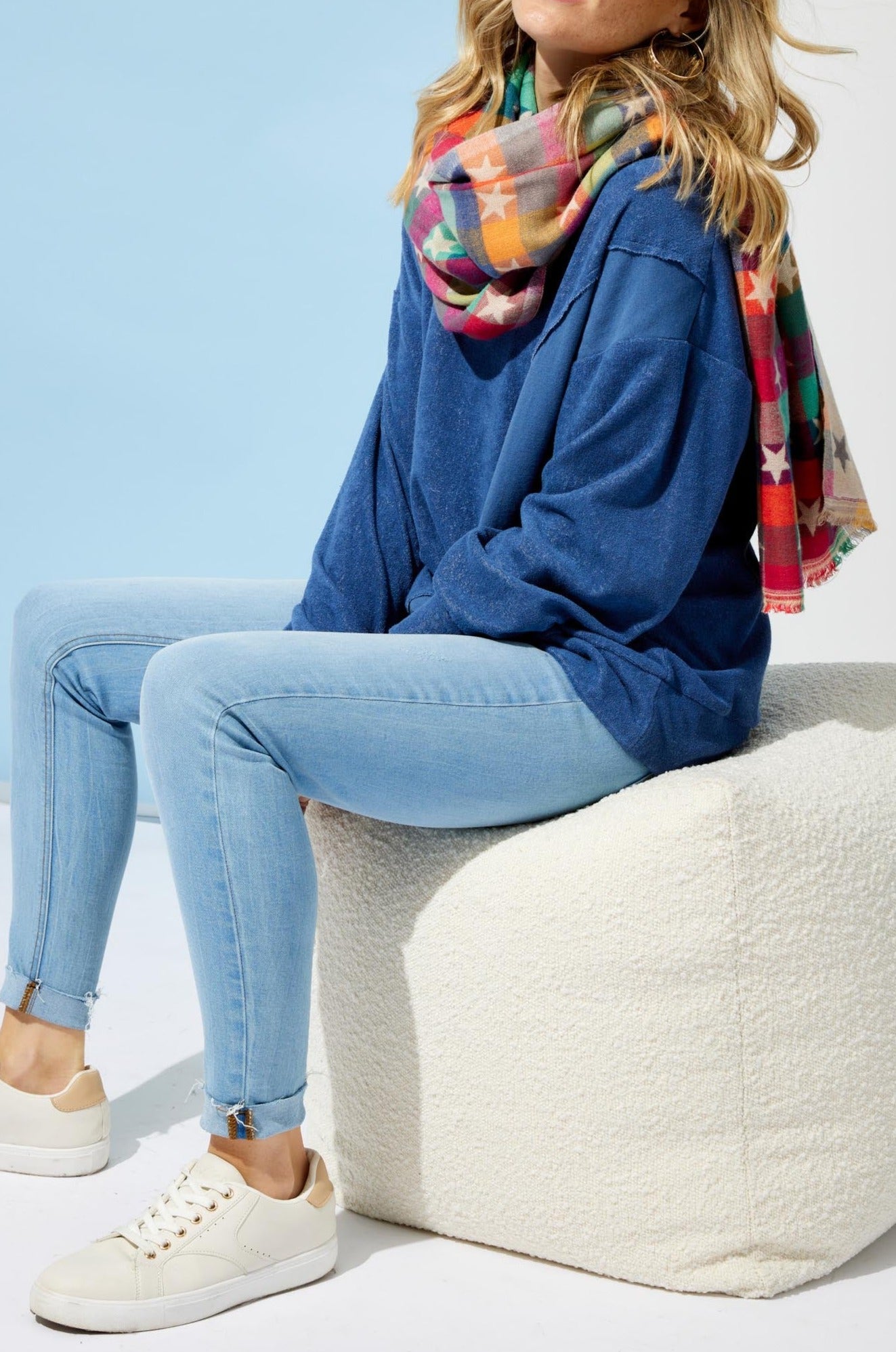 Kyoto Jumper - Indigo - The Haven Co