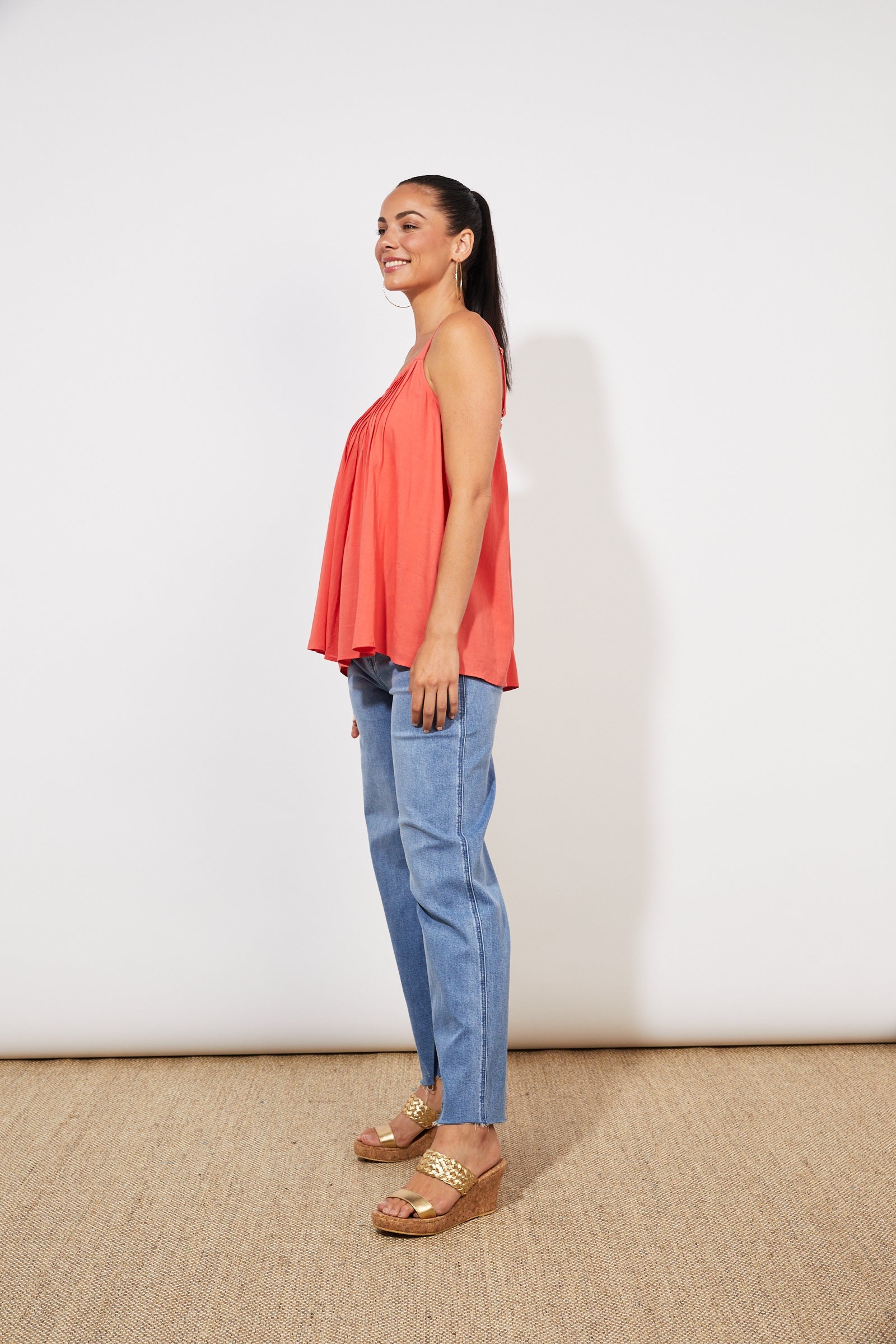 Tropicana Tank - Coral - The Haven Co