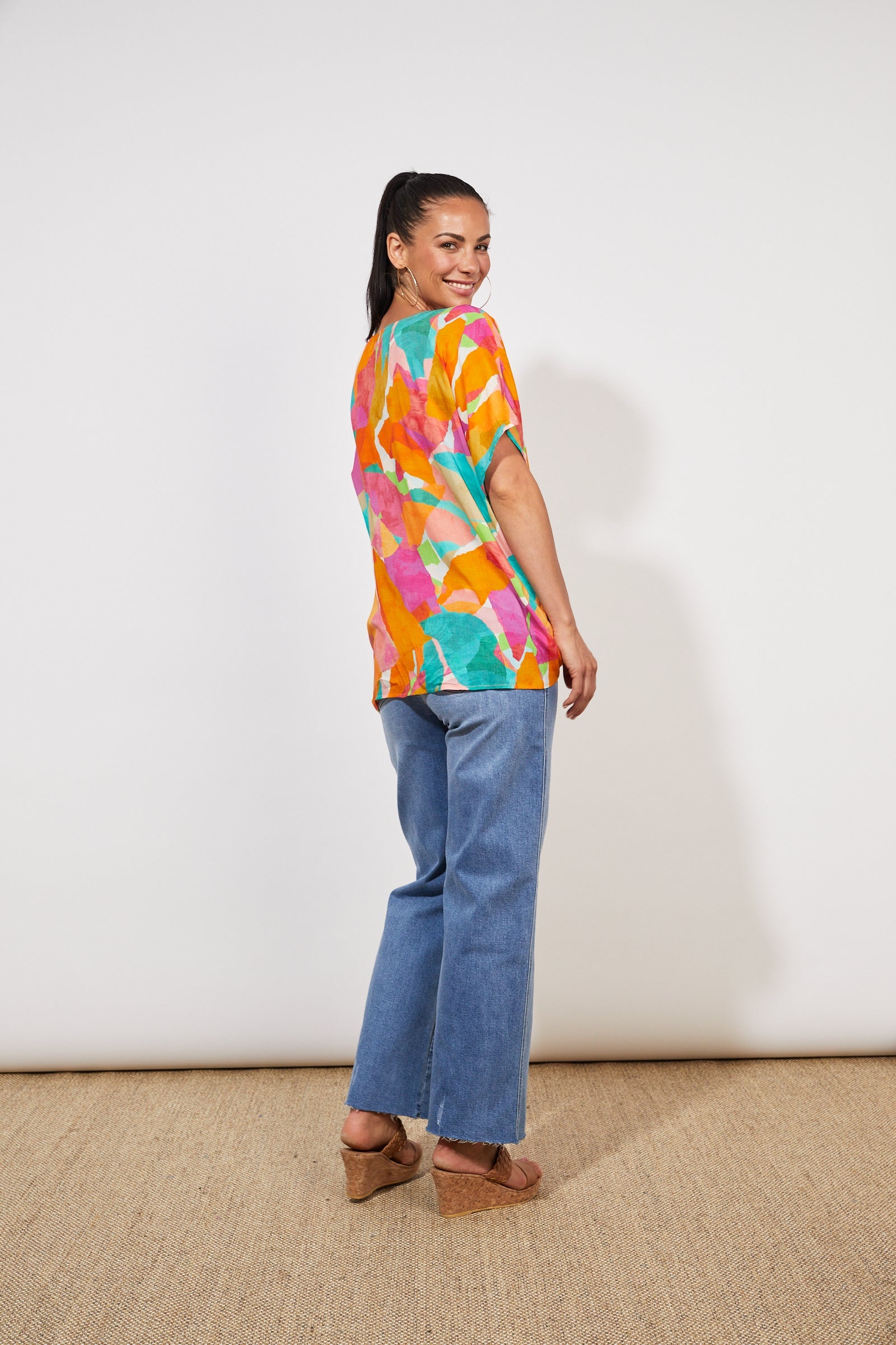 Tropicana Tie Top - Tropicana - The Haven Co