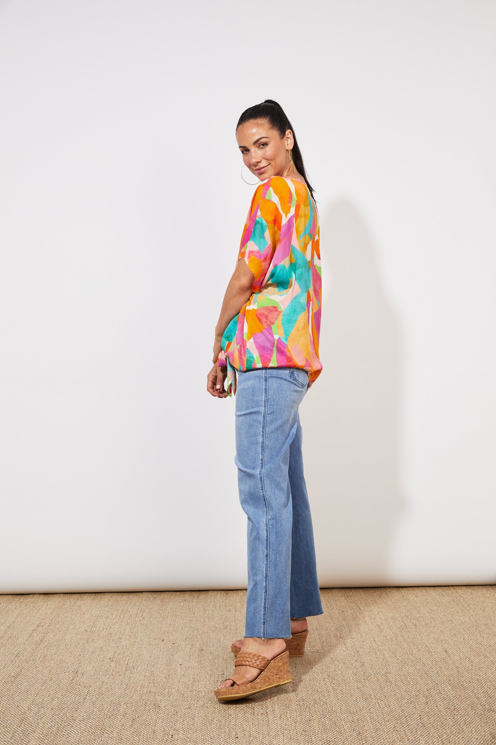 Tropicana Tie Top - Tropicana - The Haven Co