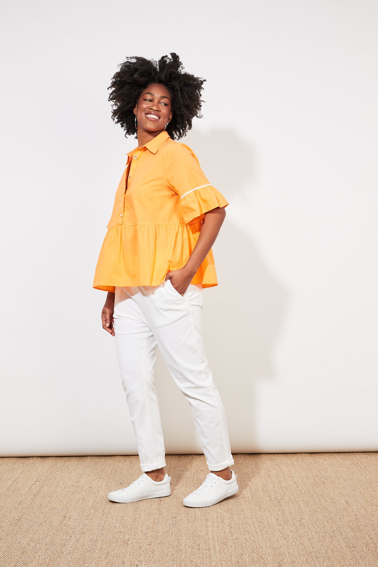 Oahu Shirt - Mango - The Haven Co