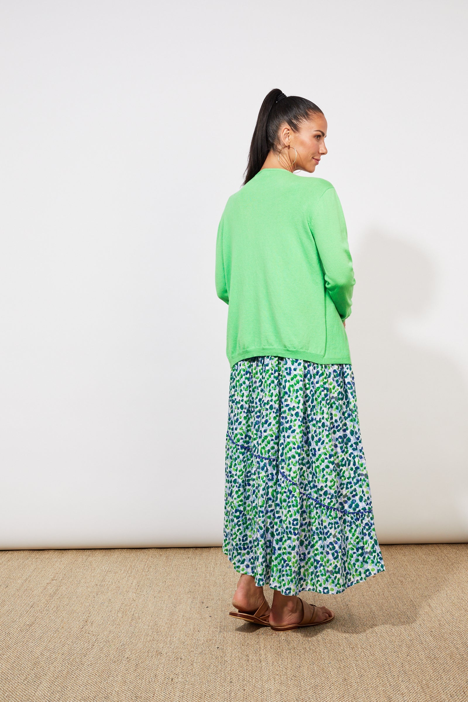 Oahu Cardigan - Limeade - The Haven Co