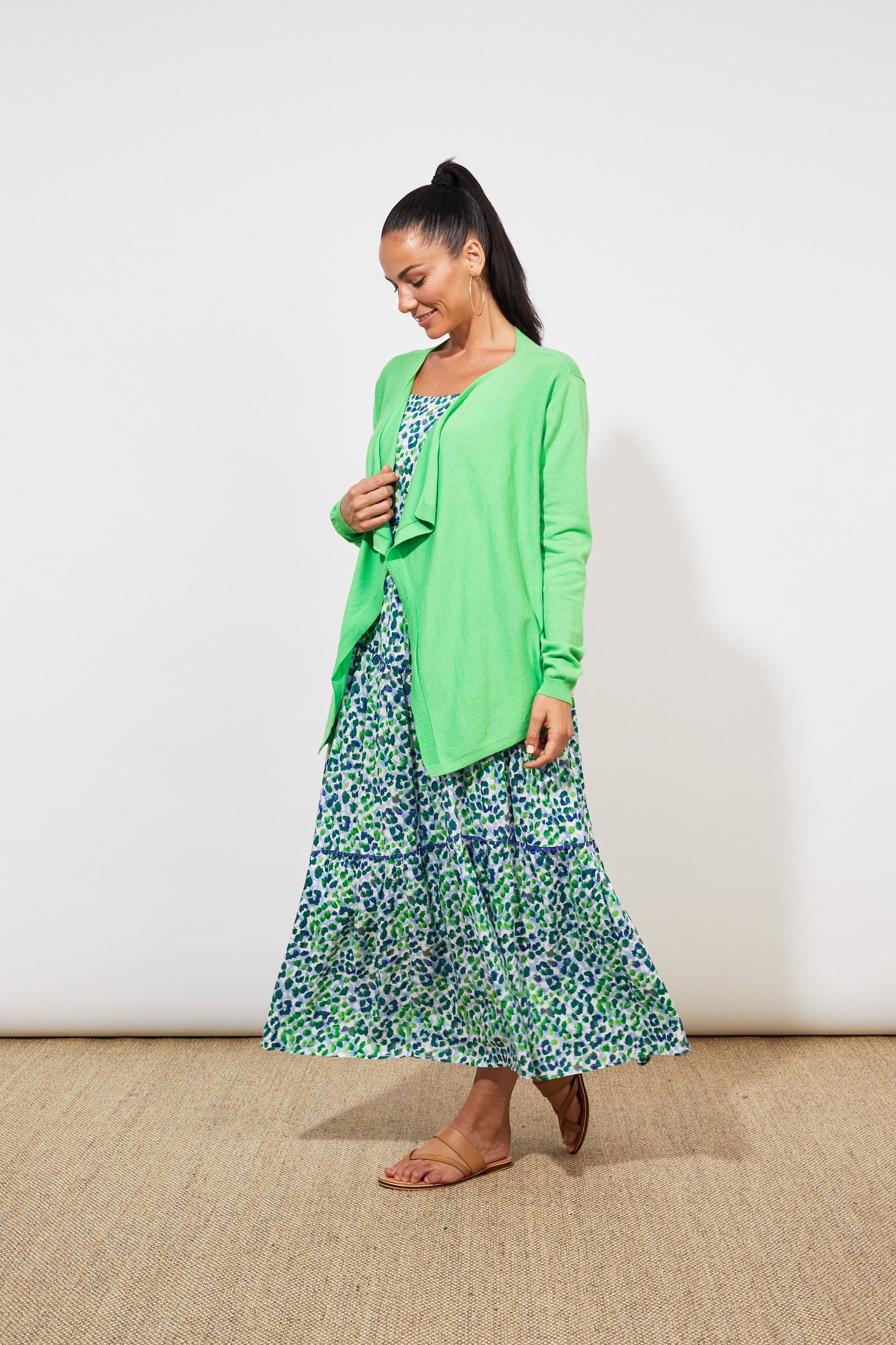 Oahu Cardigan - Limeade - The Haven Co