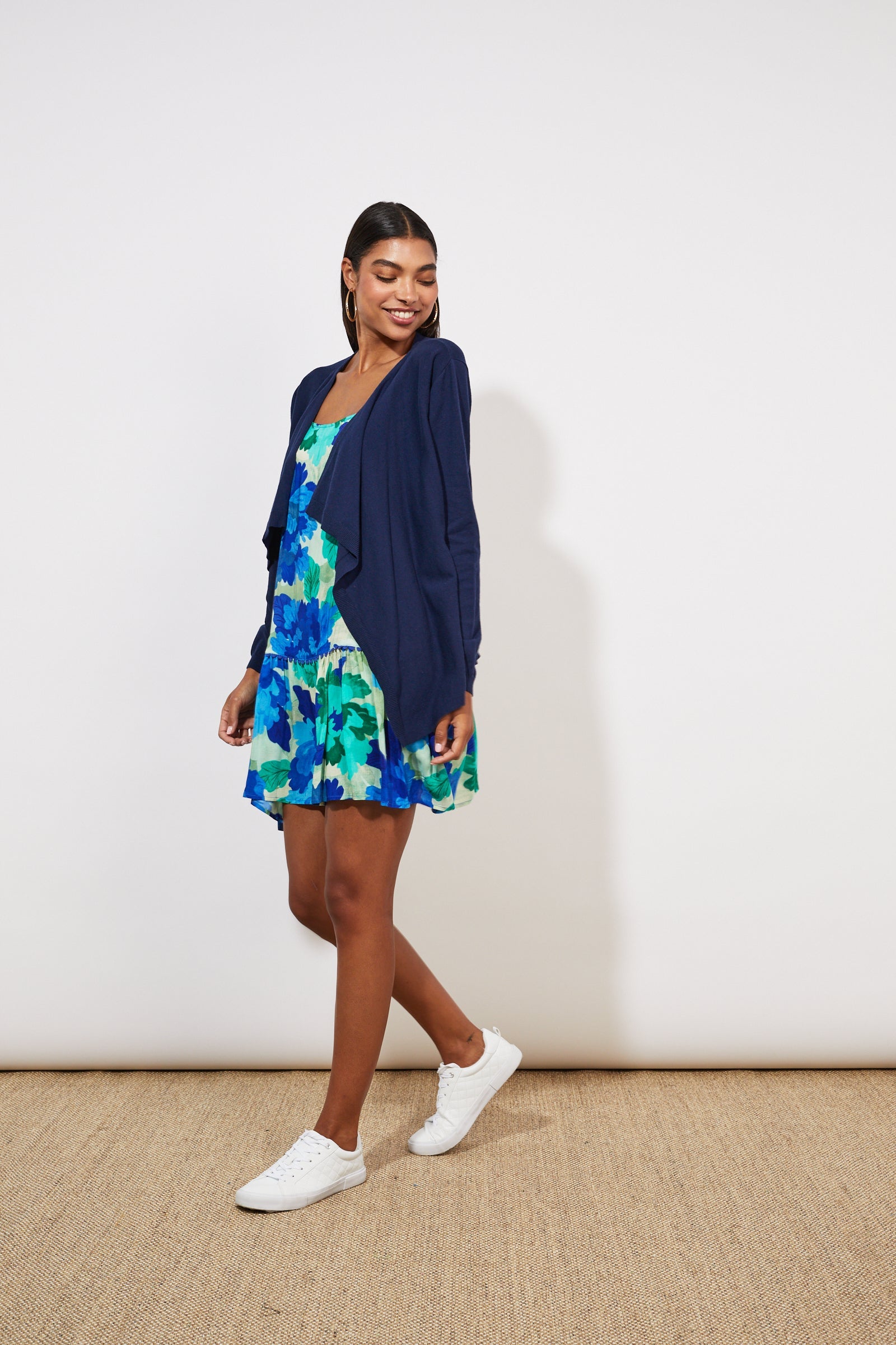 Oahu Cardigan - Marine - The Haven Co