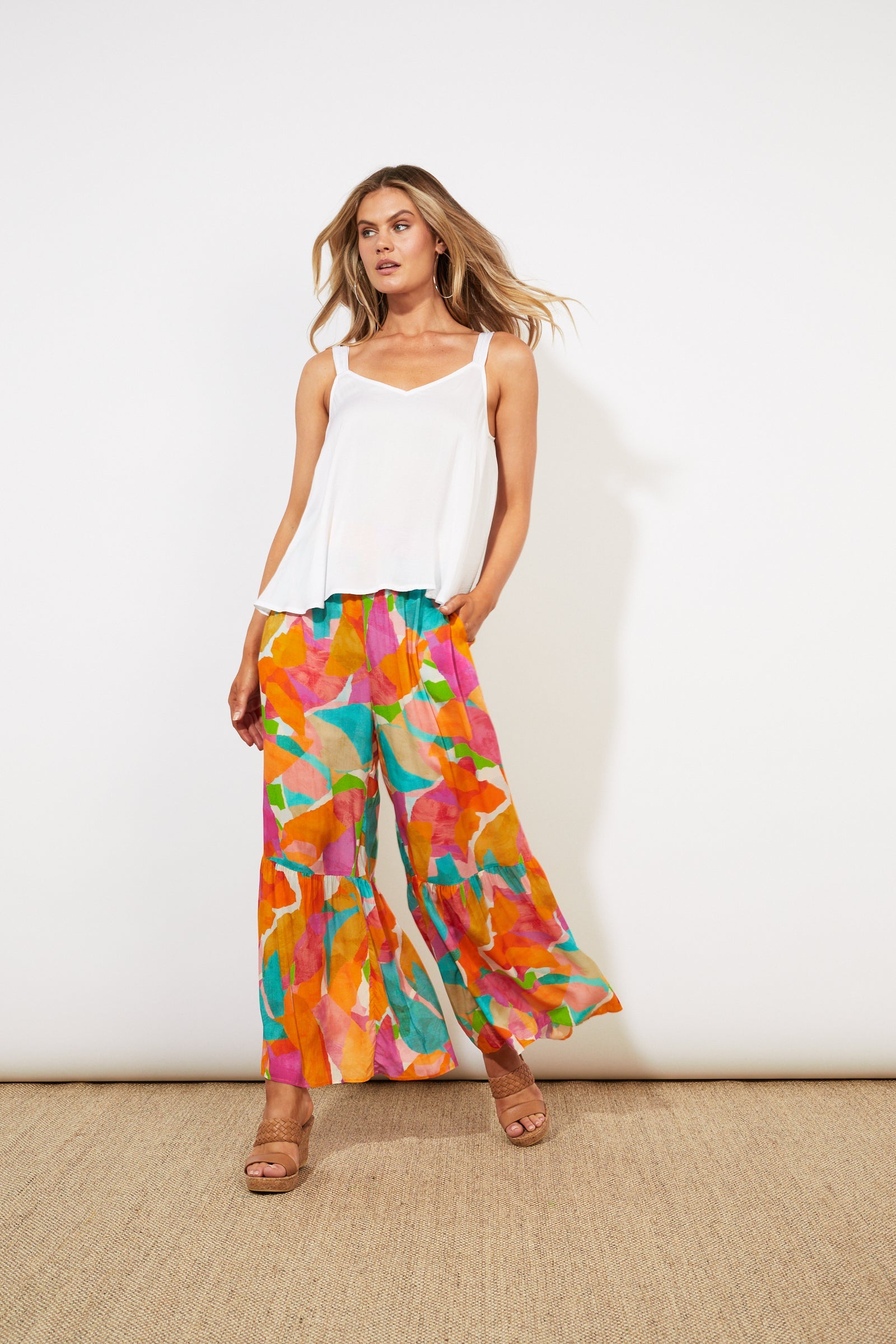 Barbados Tie Tank - Coconut - The Haven Co