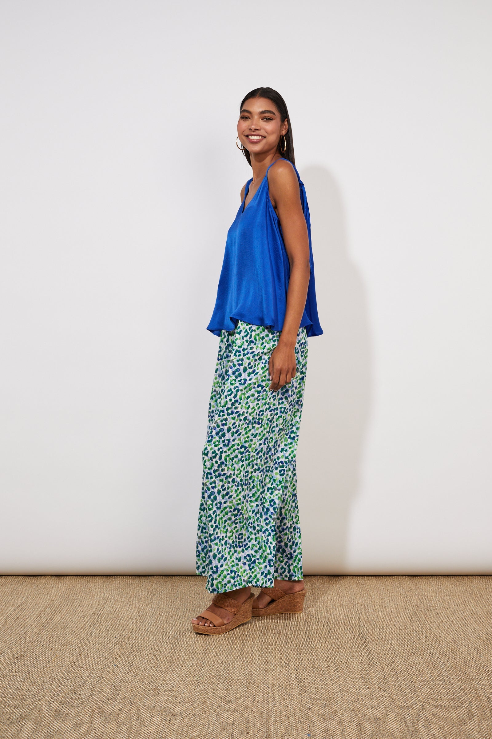 Barbados Tie Tank - Cobalt - The Haven Co