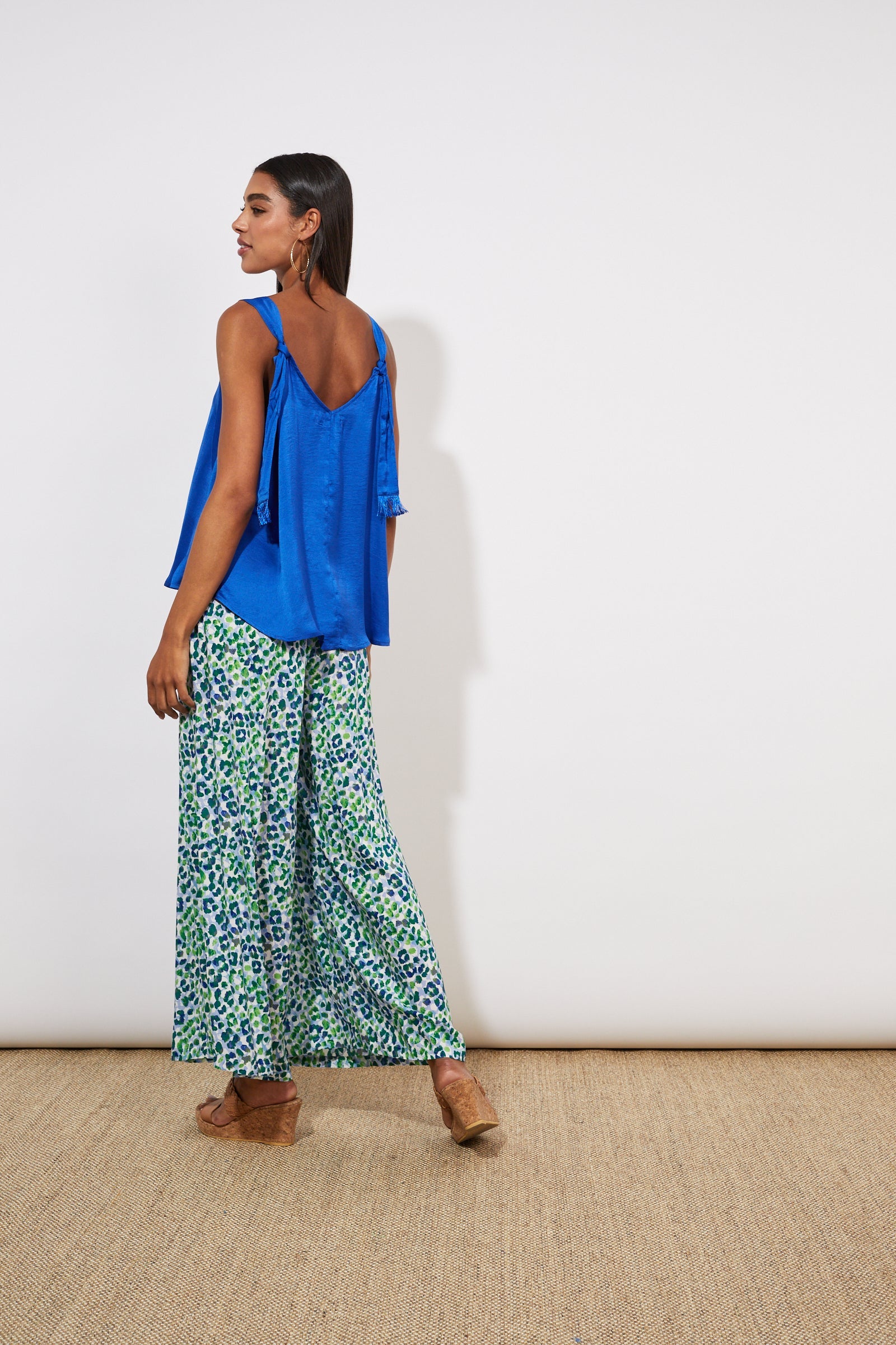 Barbados Tie Tank - Cobalt - The Haven Co