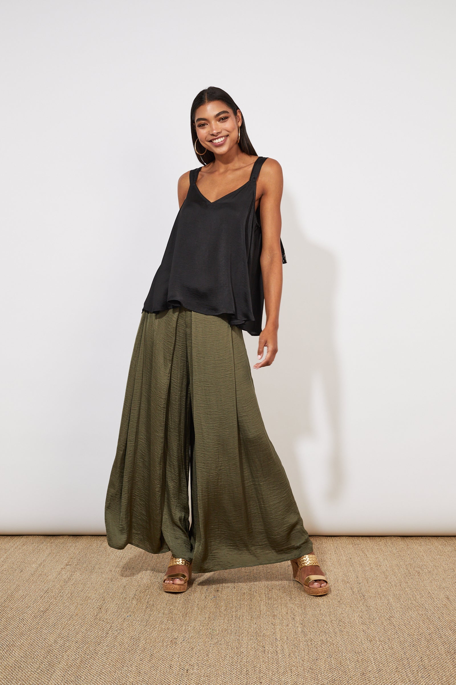 Barbados Tie Tank - Jet - The Haven Co