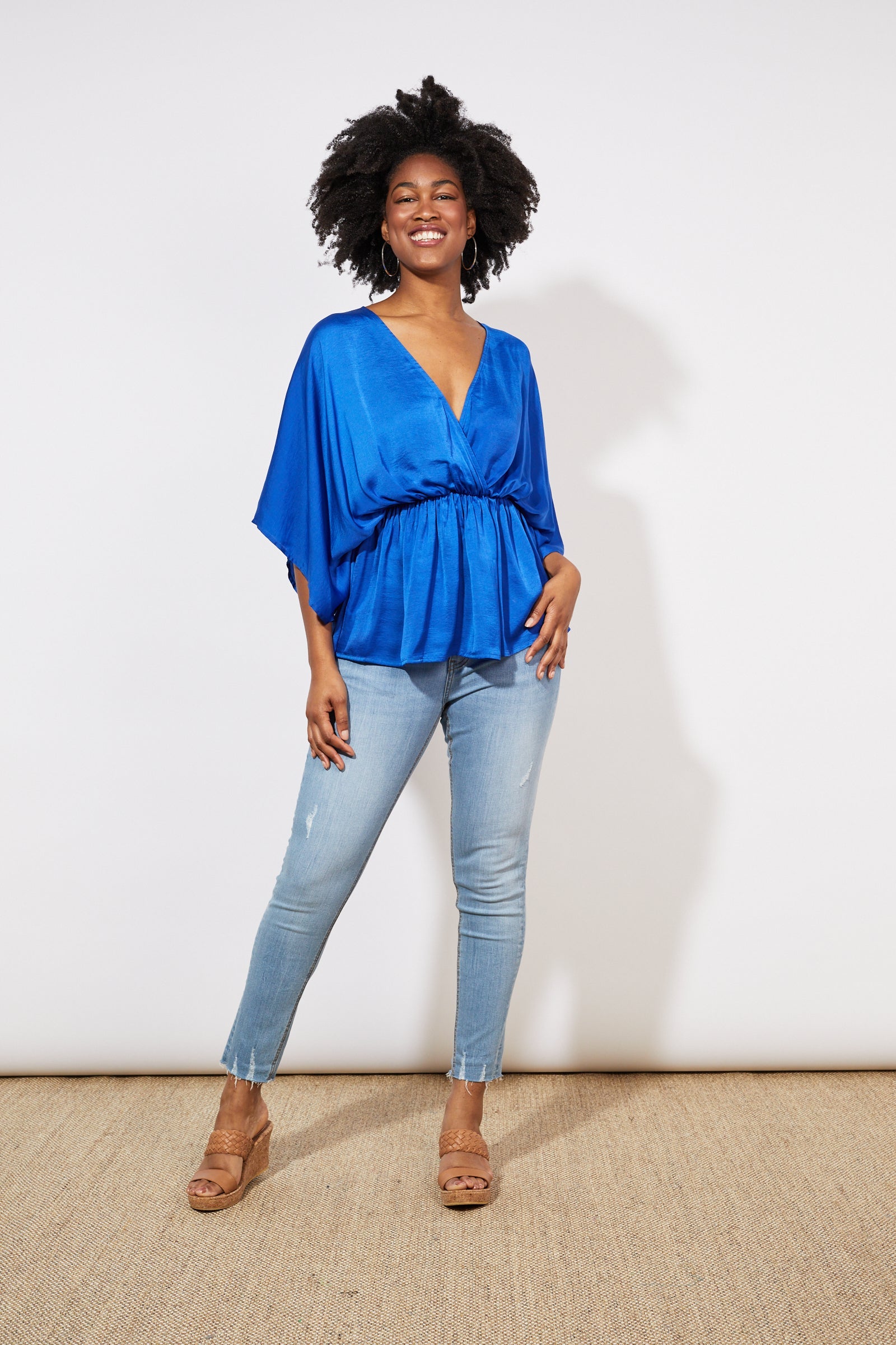 Barbados Top - Cobalt - The Haven Co