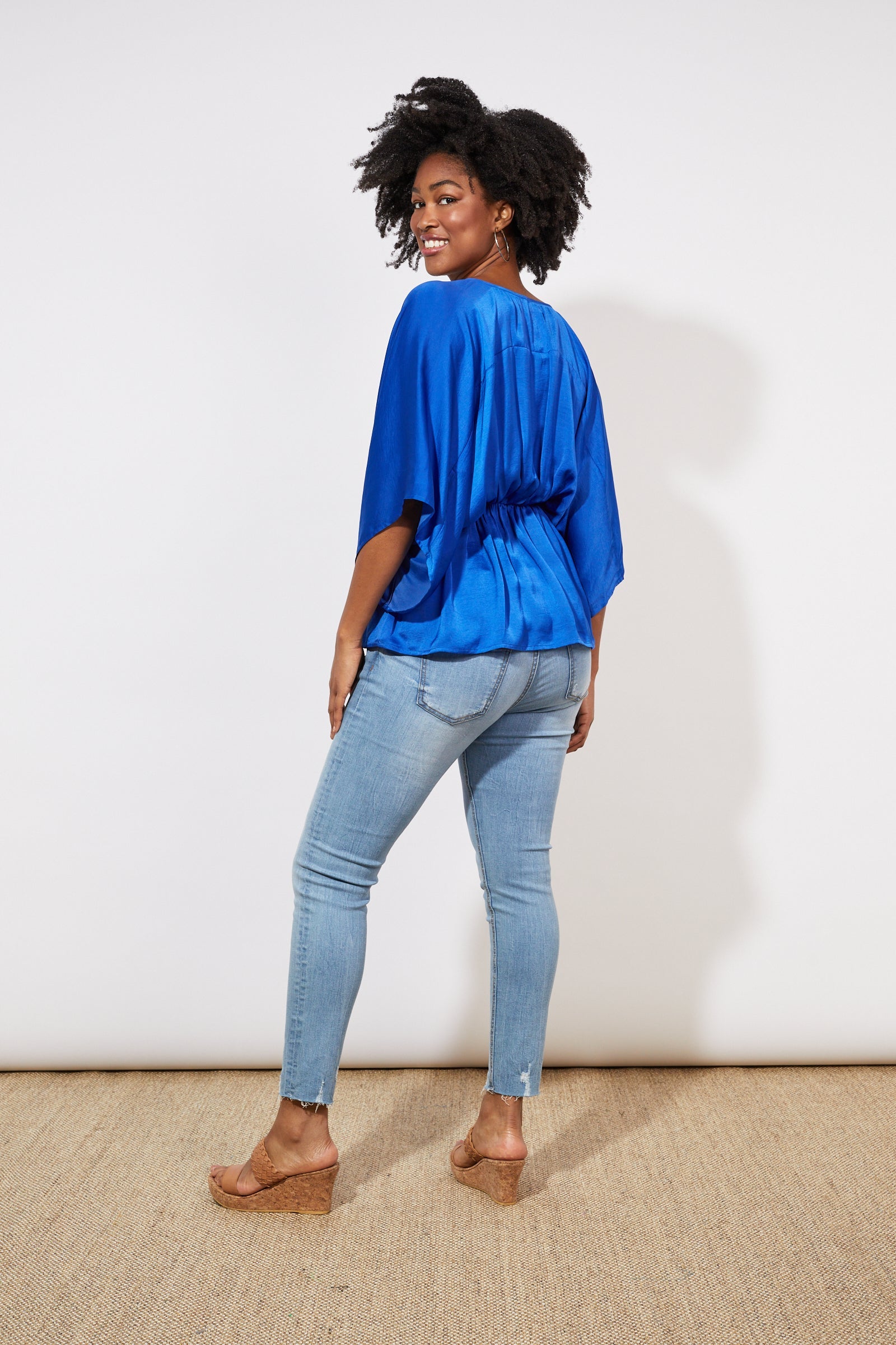 Barbados Top - Cobalt - The Haven Co
