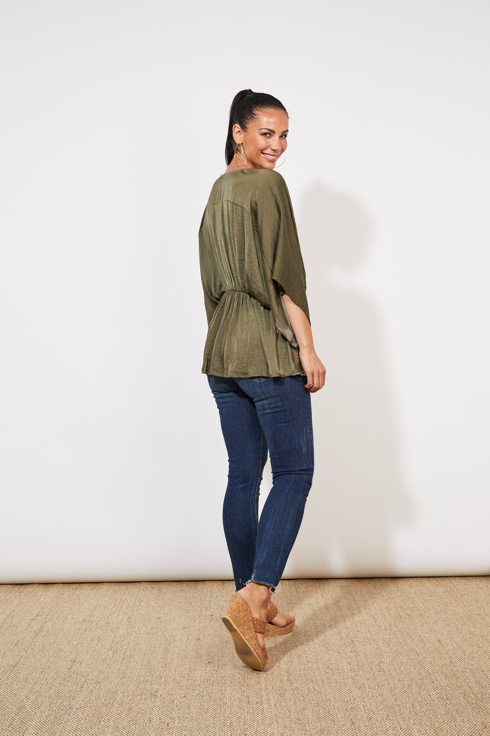 Barbados Top - Khaki - The Haven Co