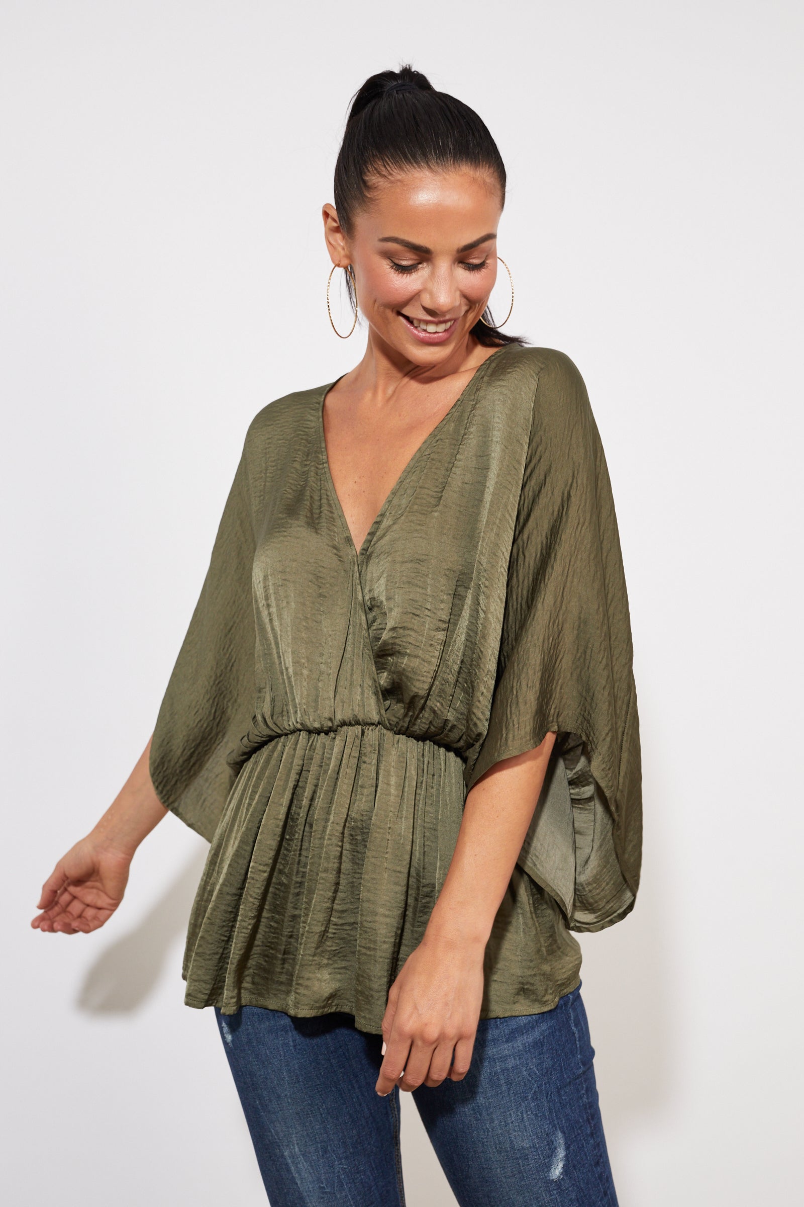 Barbados Top - Khaki - The Haven Co
