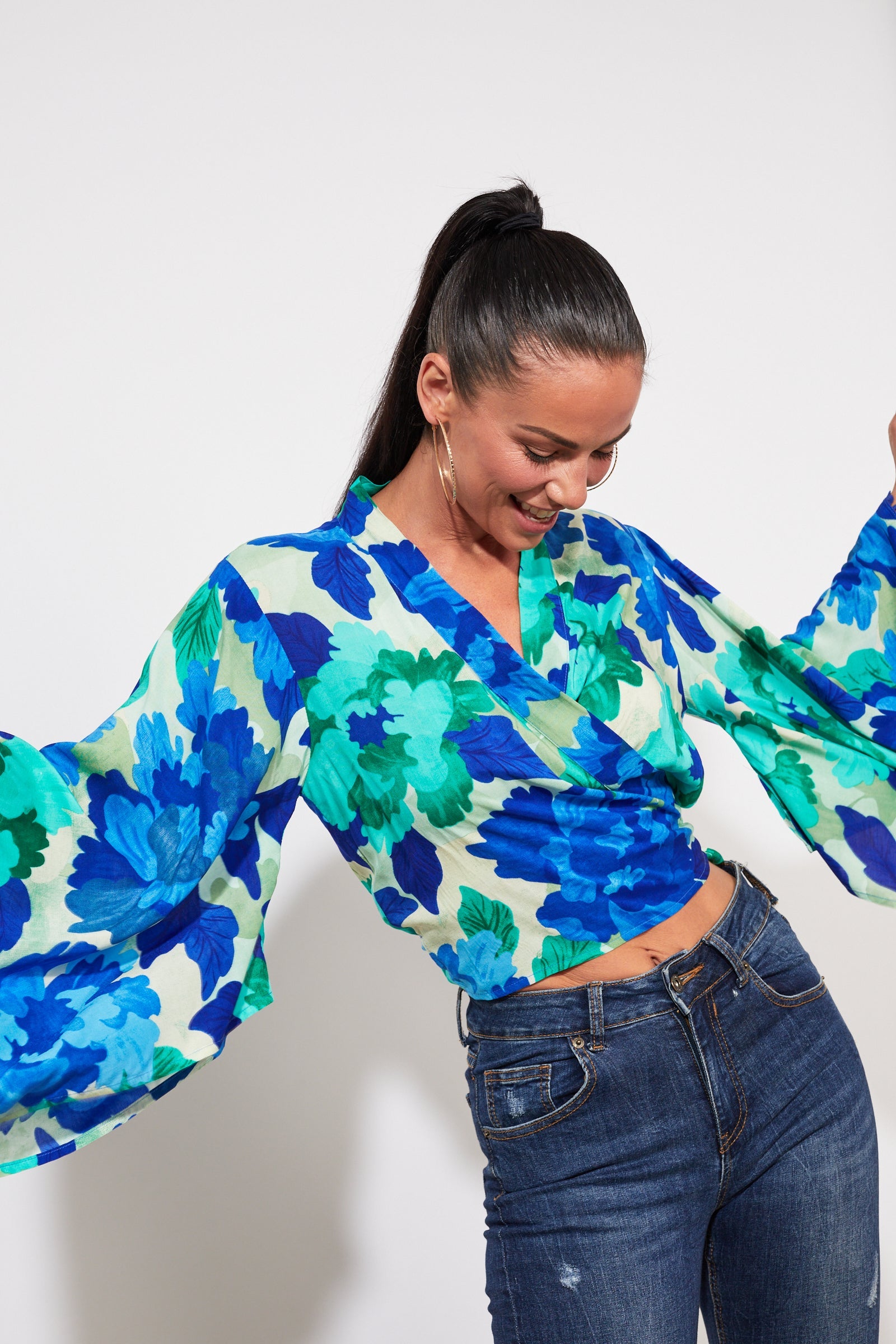 Cayman Wrap Top - Bermuda - The Haven Co