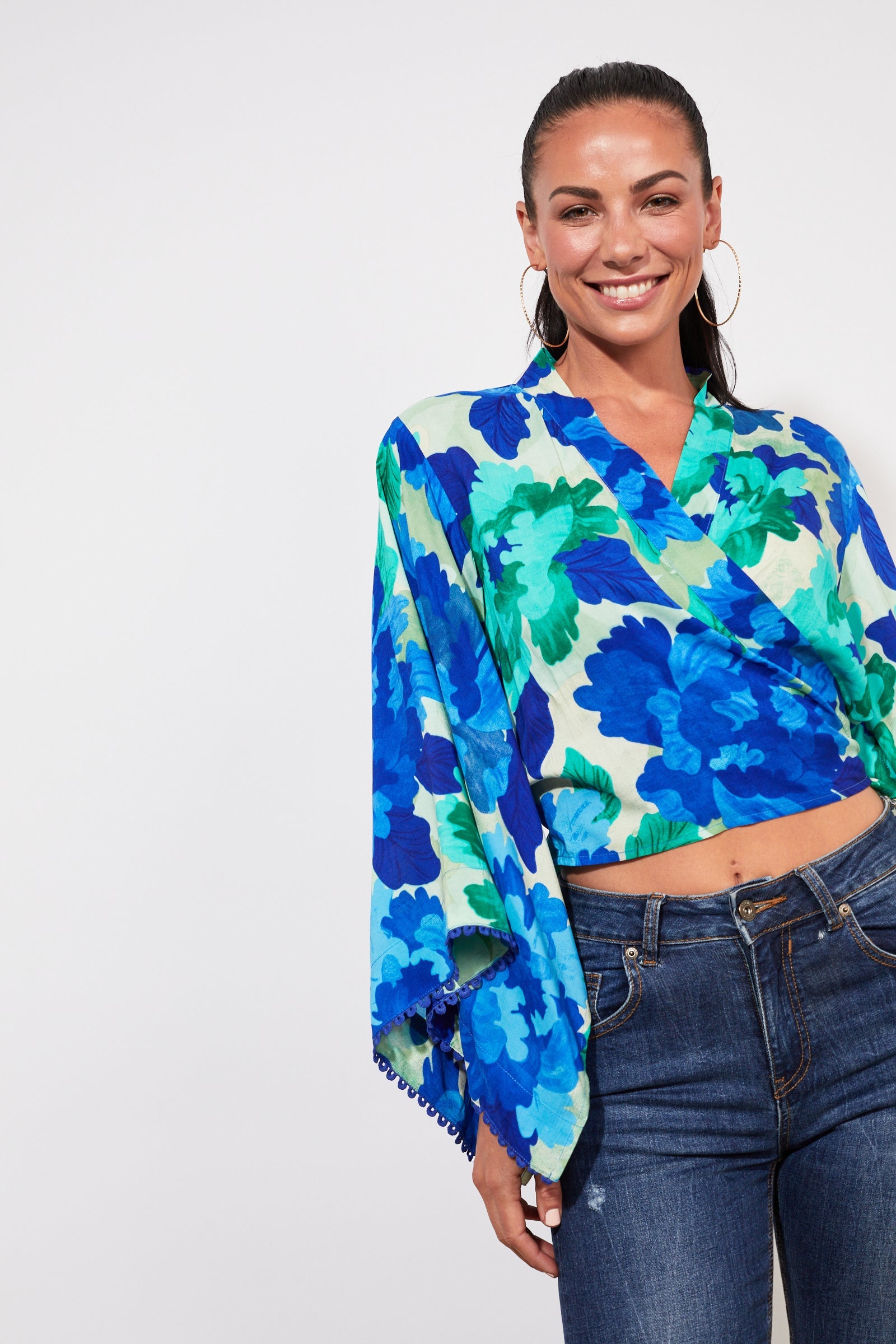 Cayman Wrap Top - Bermuda - The Haven Co