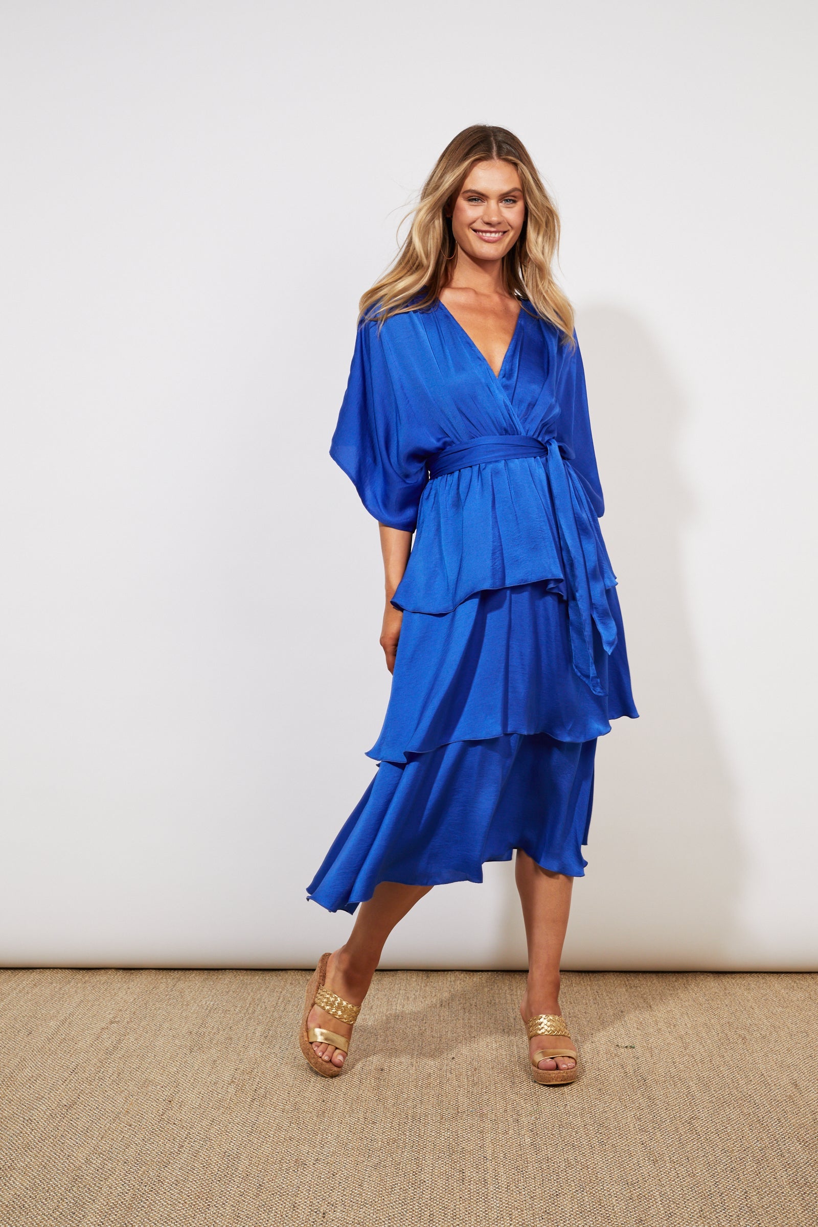 Barbados Dress - Cobalt - The Haven Co