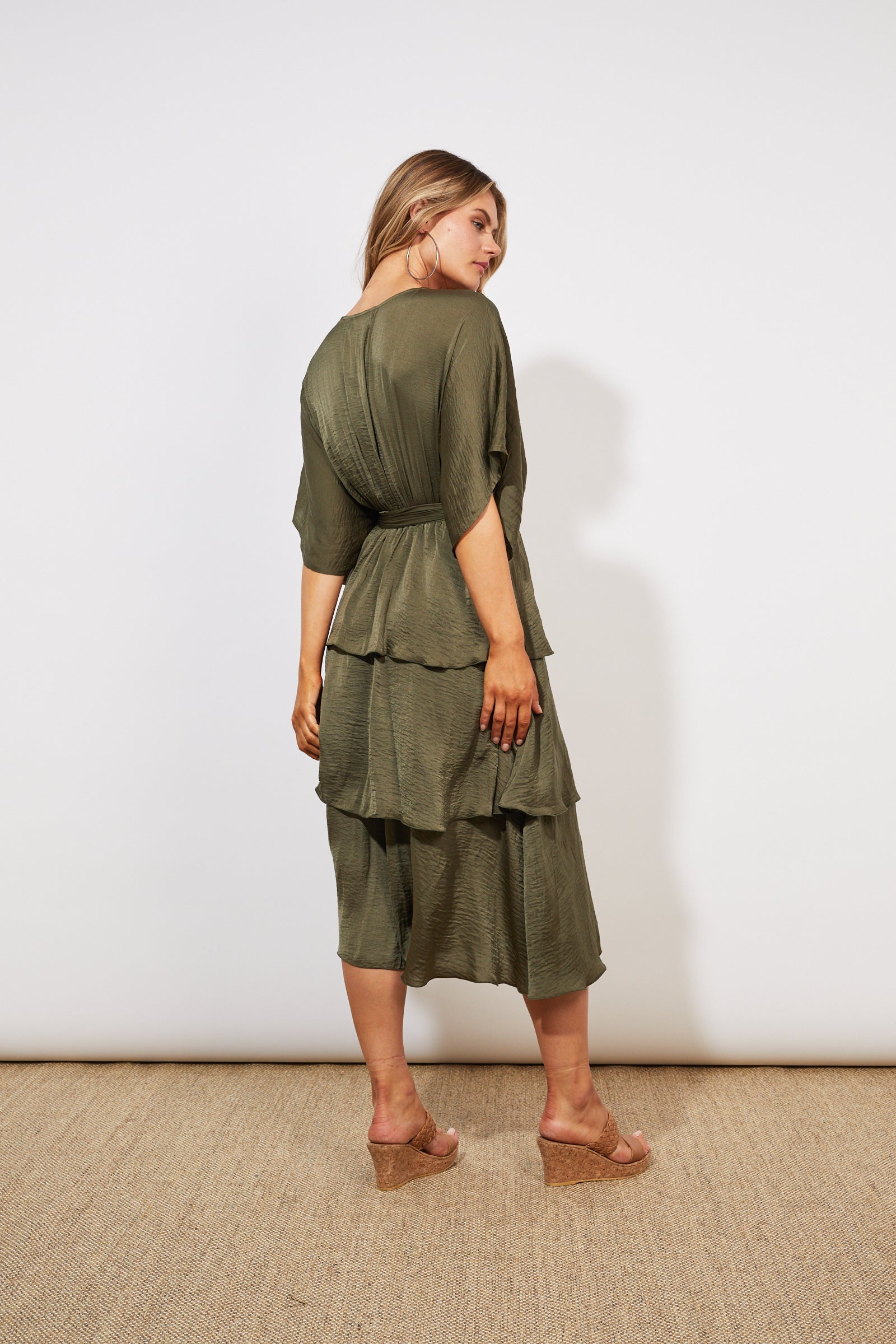 Barbados Dress - Khaki - The Haven Co