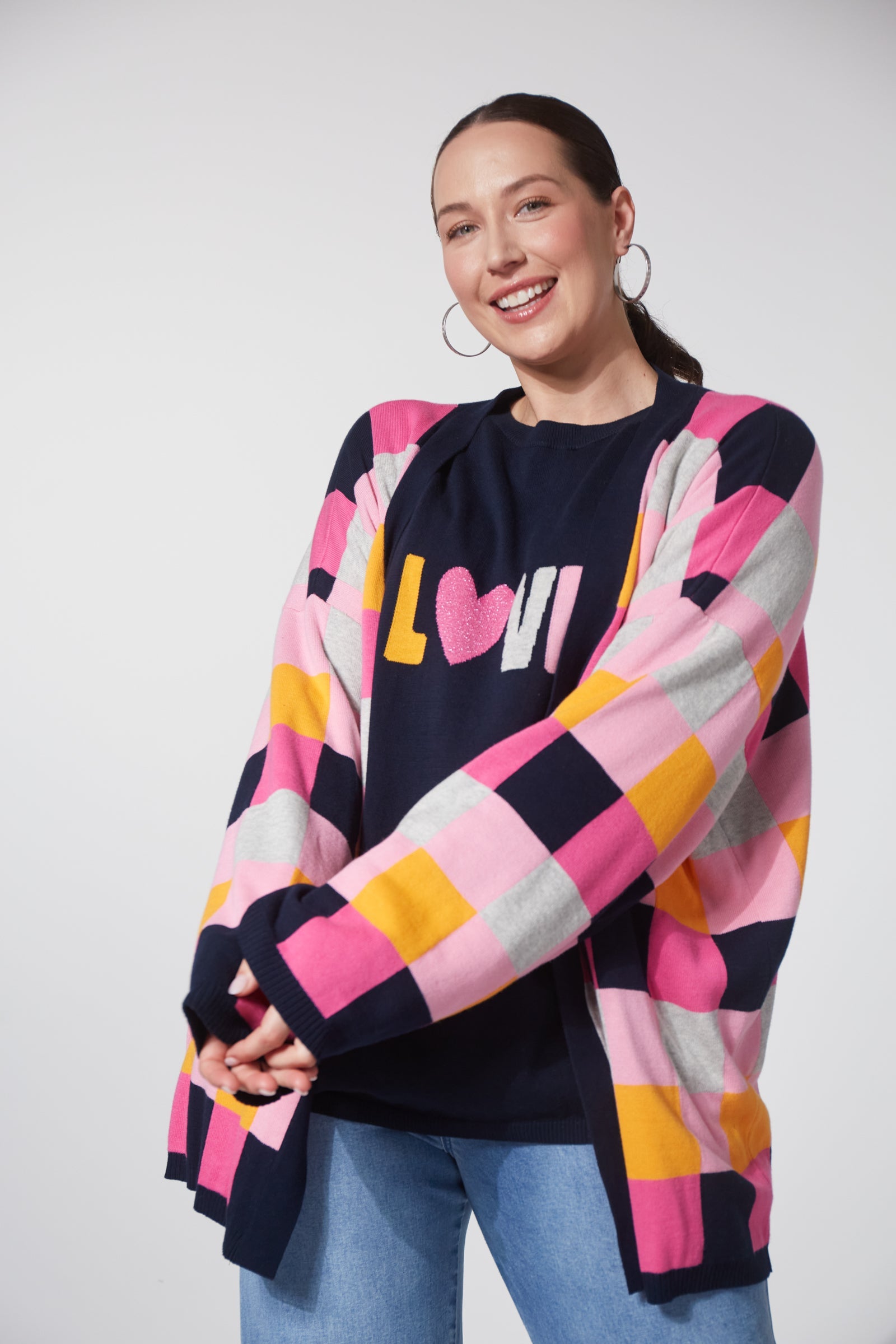 Boden Cardigan - Midnight - The Haven Co