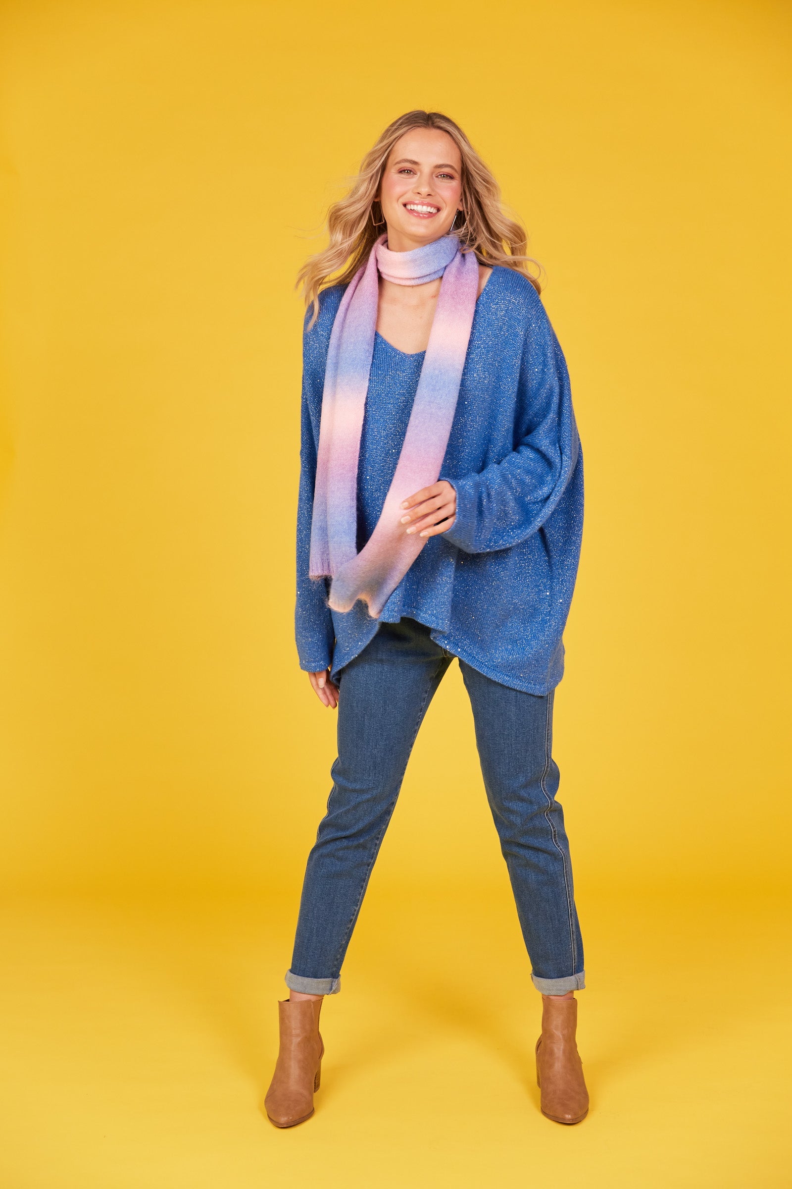 St Clair Scarf - Candy - The Haven Co