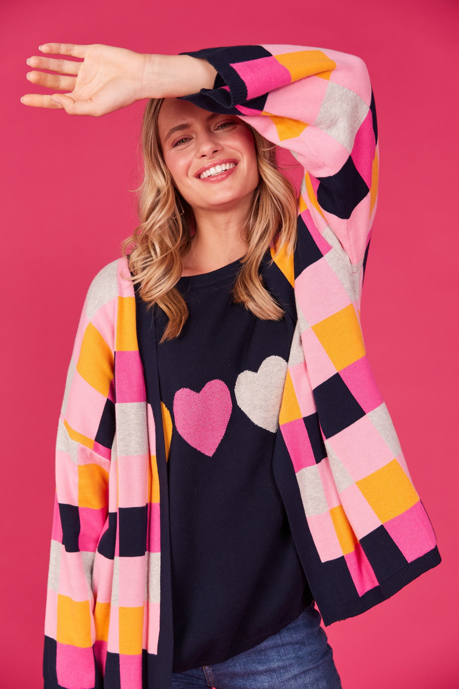 Boden Cardigan - Midnight - The Haven Co