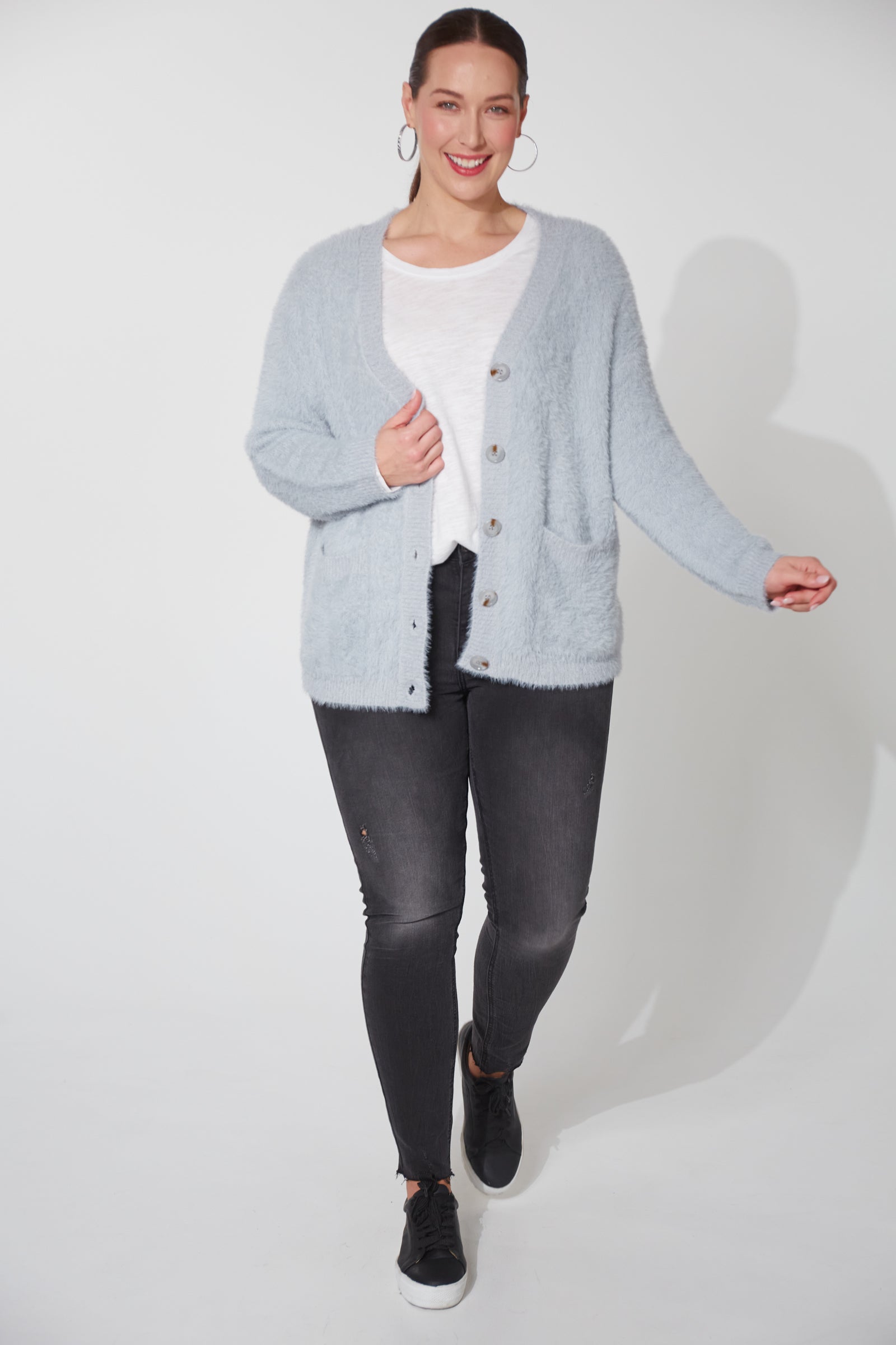 Nord Cardigan - Cloud - The Haven Co