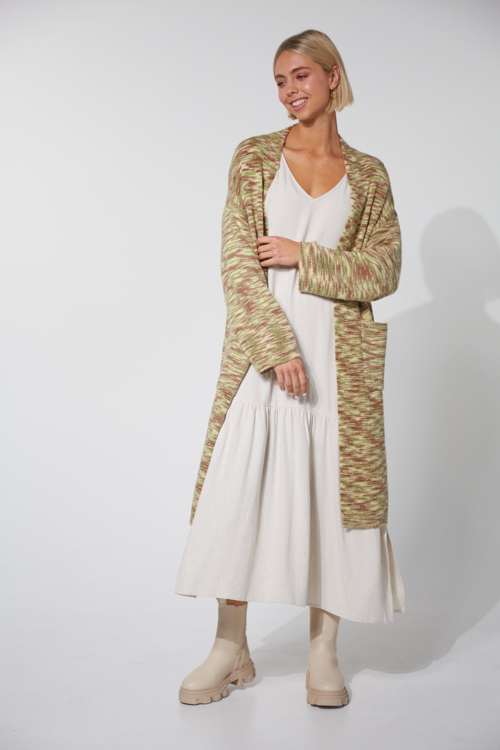 Lahti Cardigan - Fern - The Haven Co