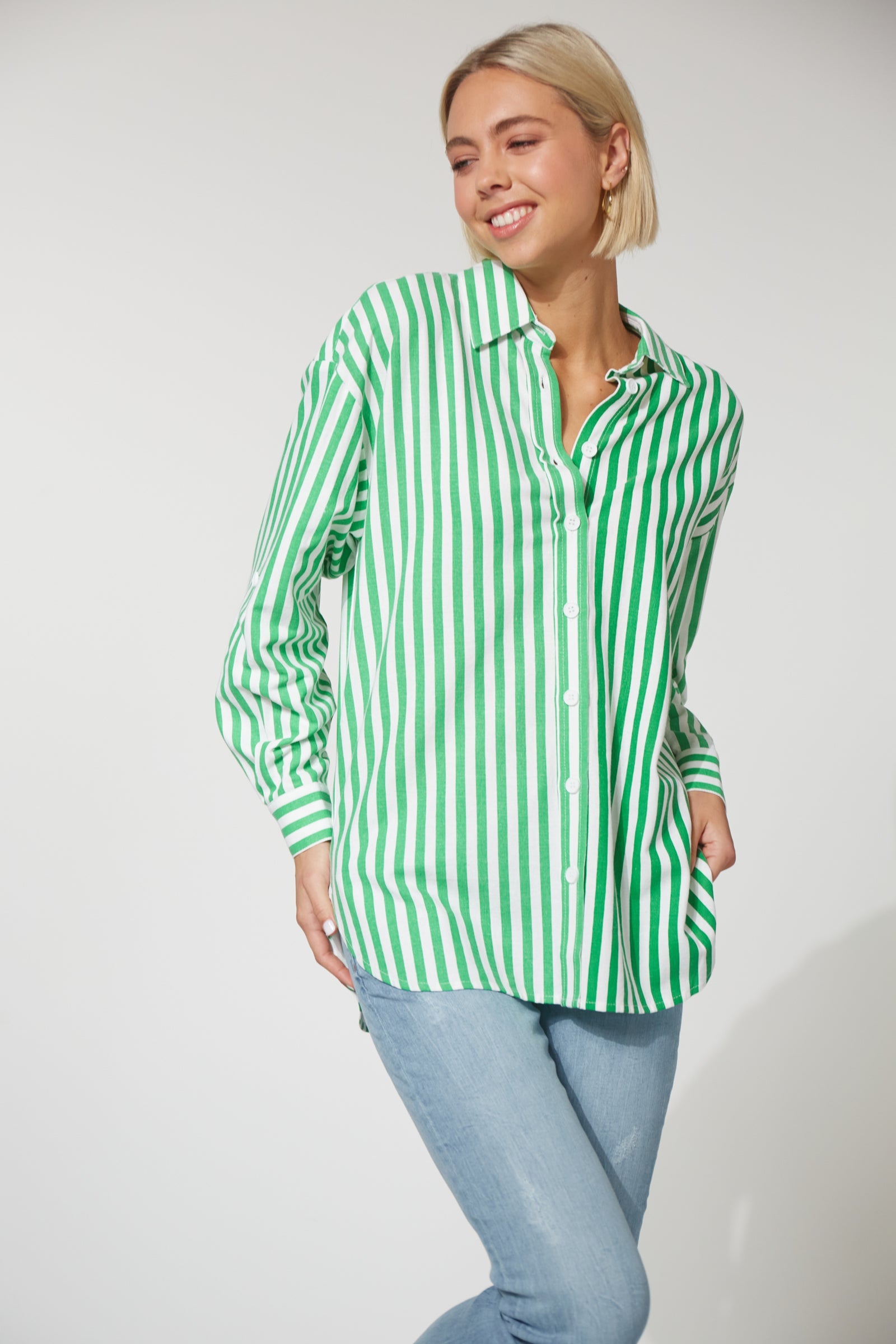 Montell Shirt - Evergreen - The Haven Co