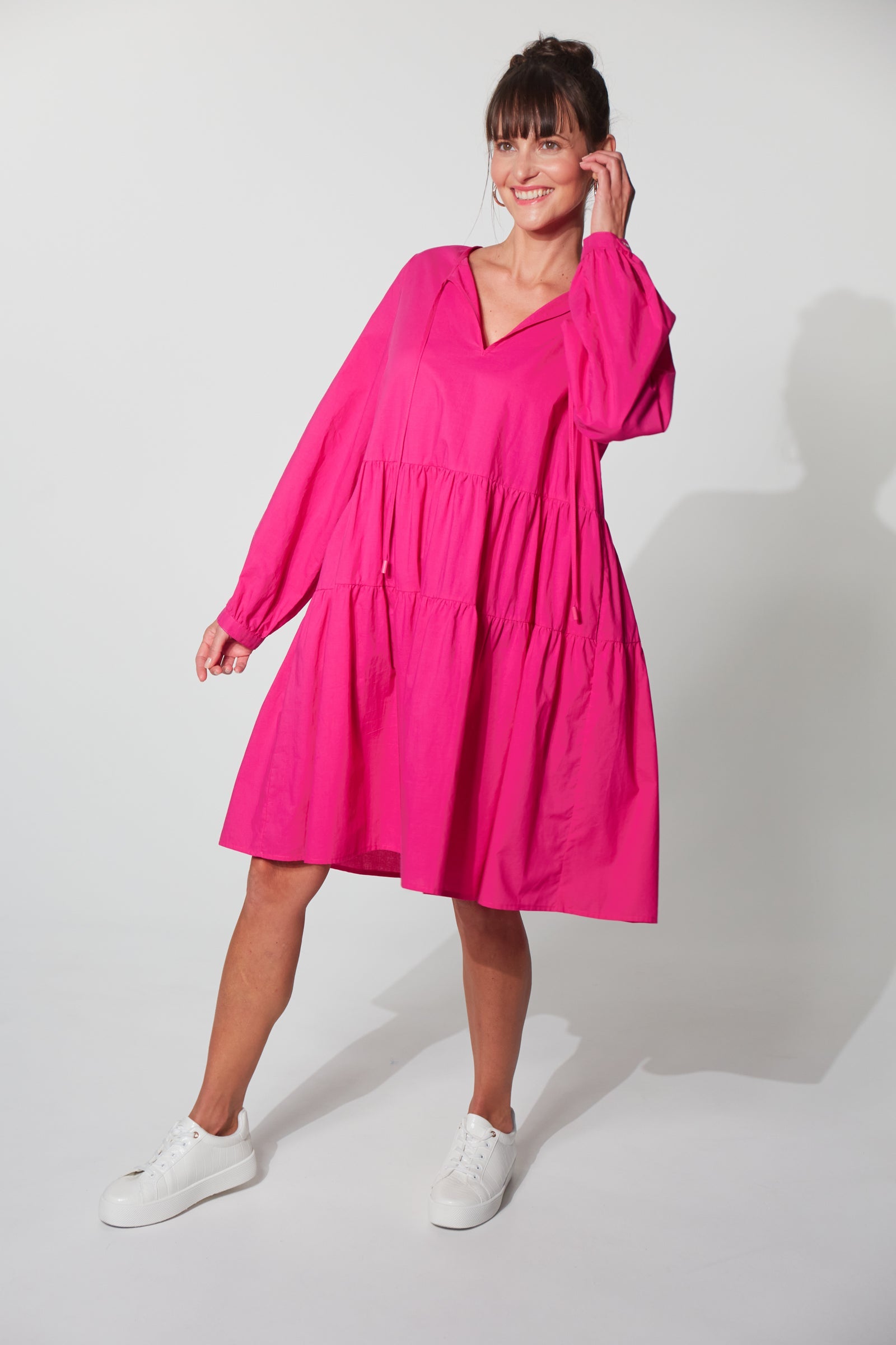 Montrose Dress - Azalea - The Haven Co