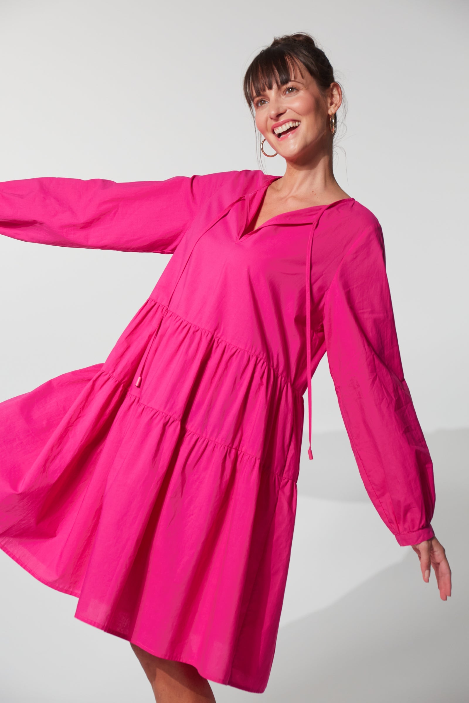 Montrose Dress - Azalea - The Haven Co