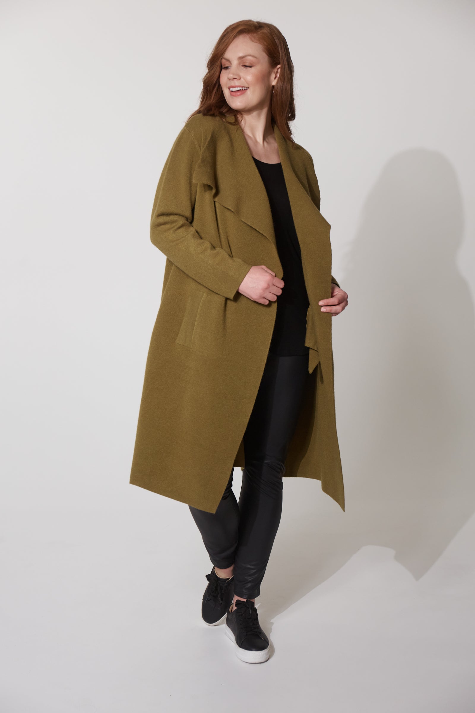 Cordova Cardigan - Moss - The Haven Co