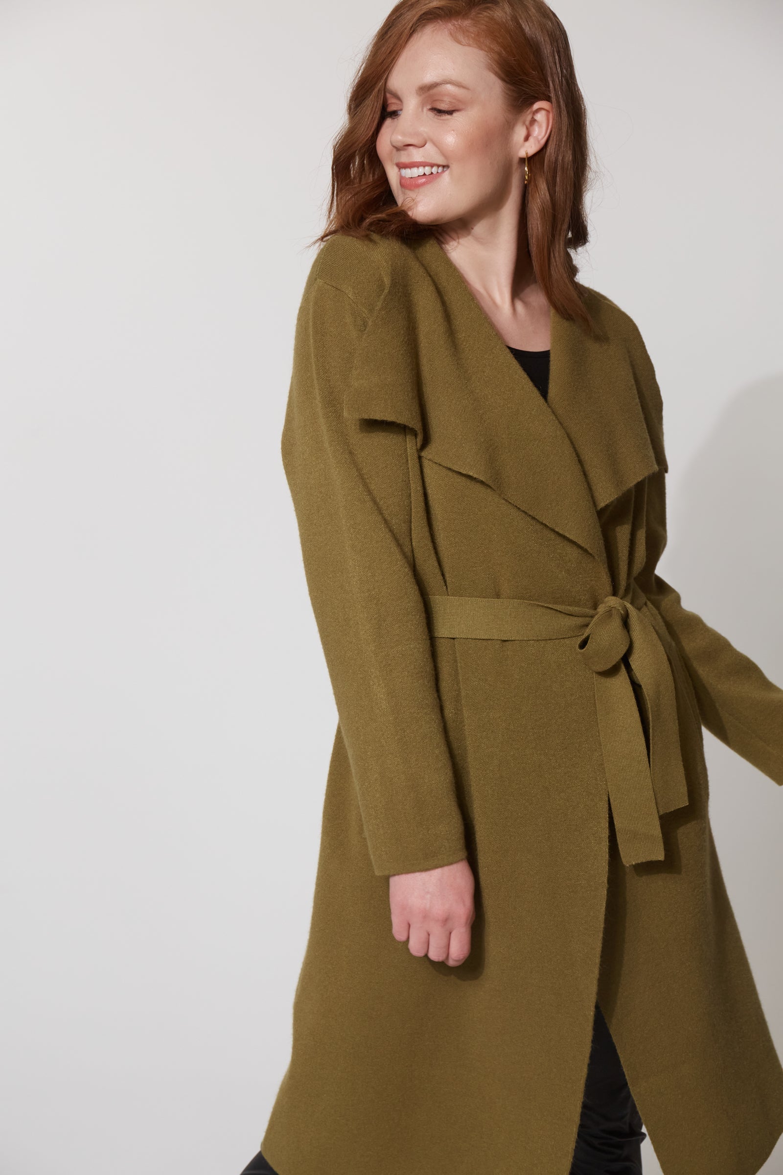 Cordova Cardigan - Moss - The Haven Co