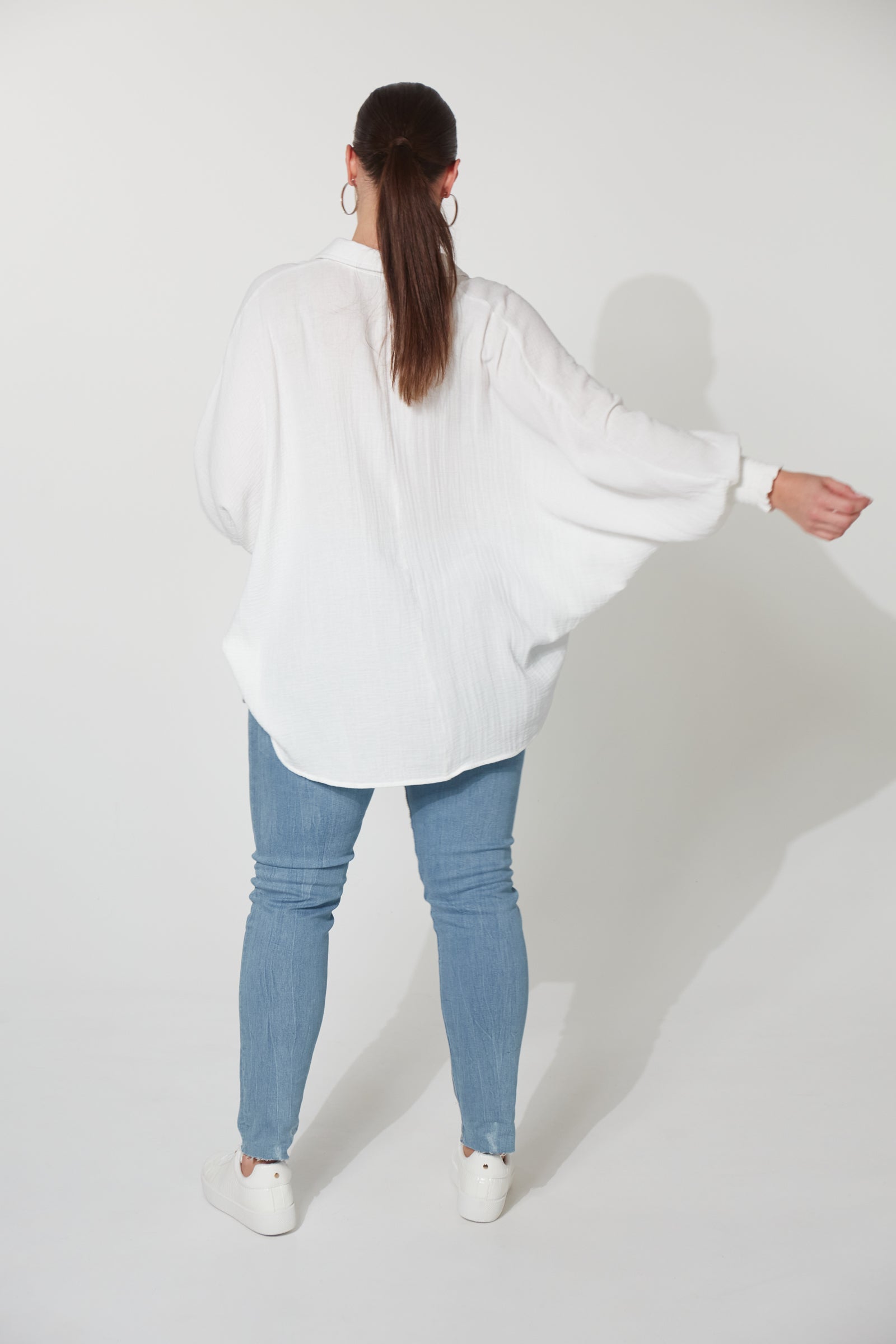 Skye Shirt - Snow - The Haven Co