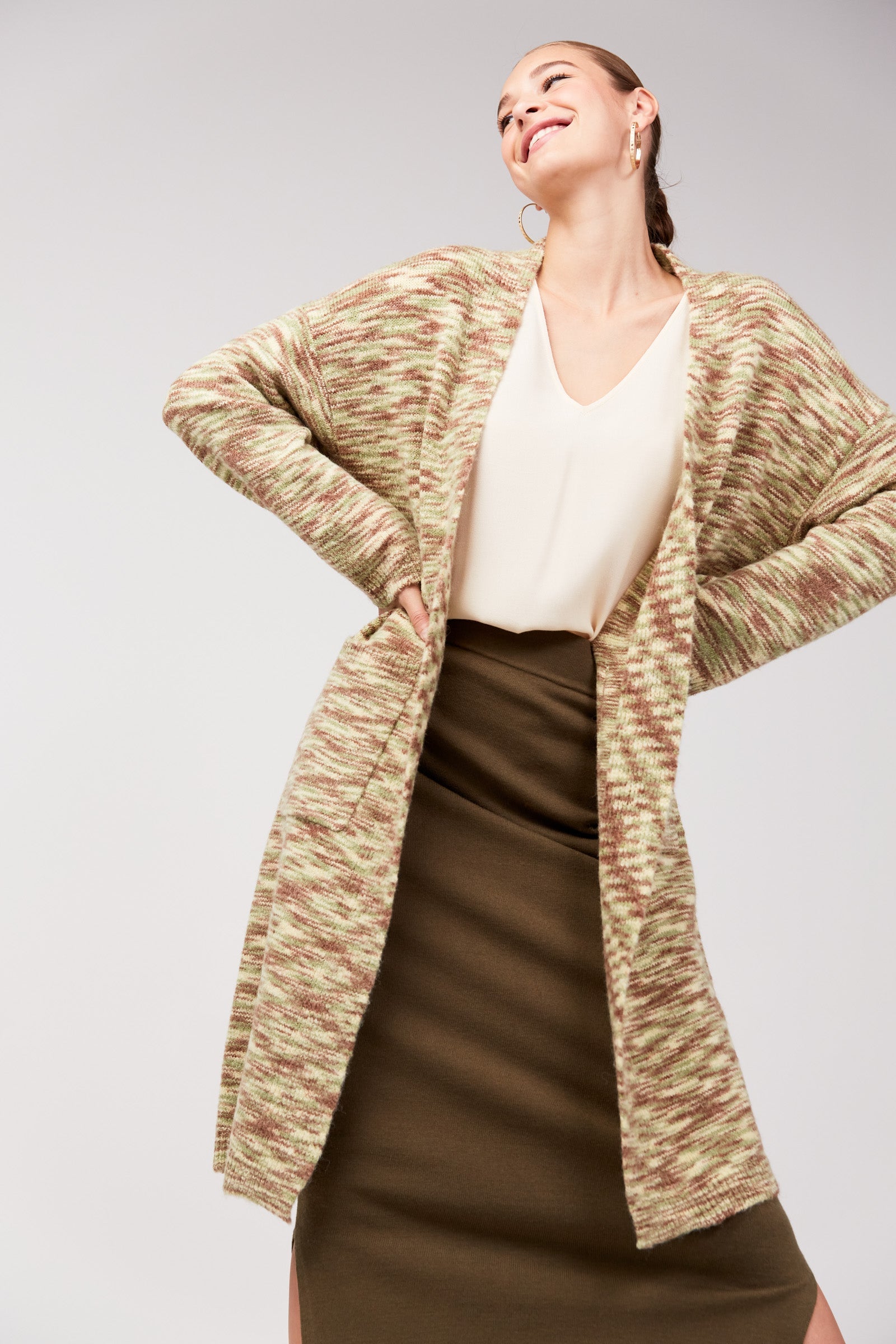 Lahti Cardigan - Fern - The Haven Co