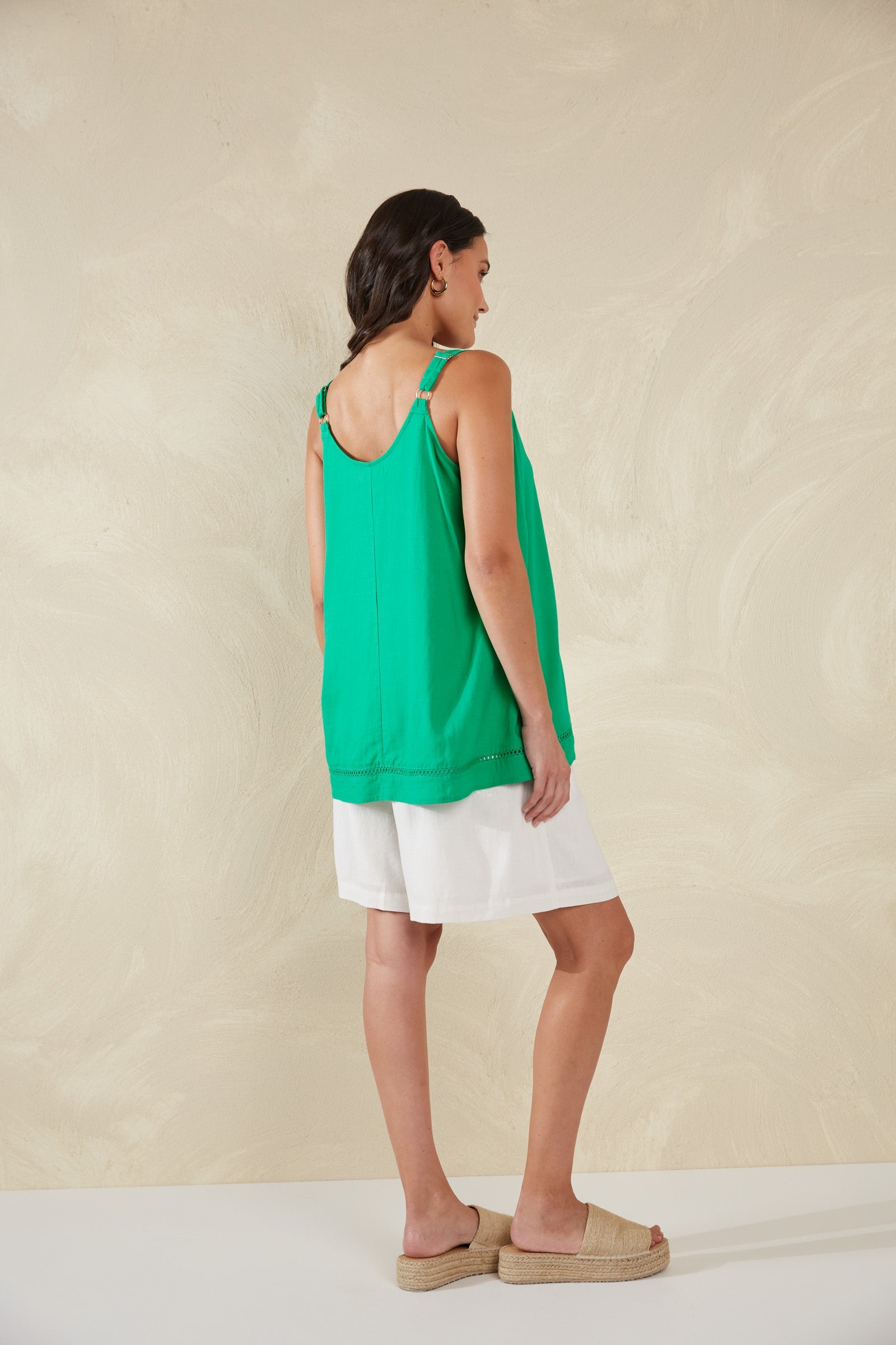 Sardinia Tank - Verde - The Haven Co