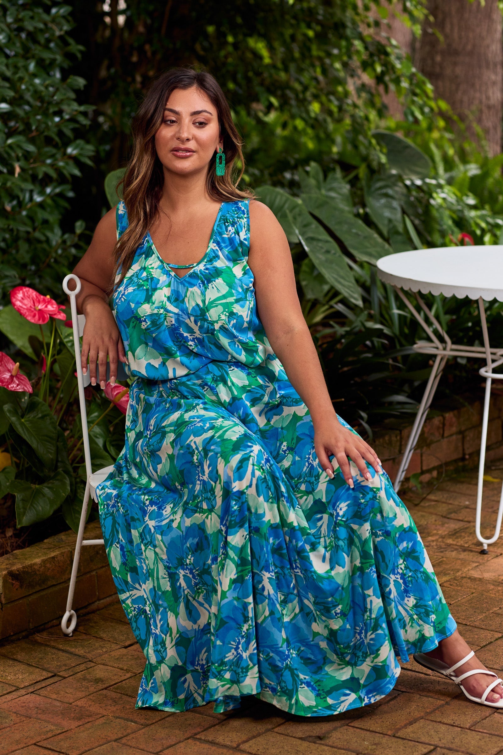 Lipari Maxi Skirt - Petali - The Haven Co