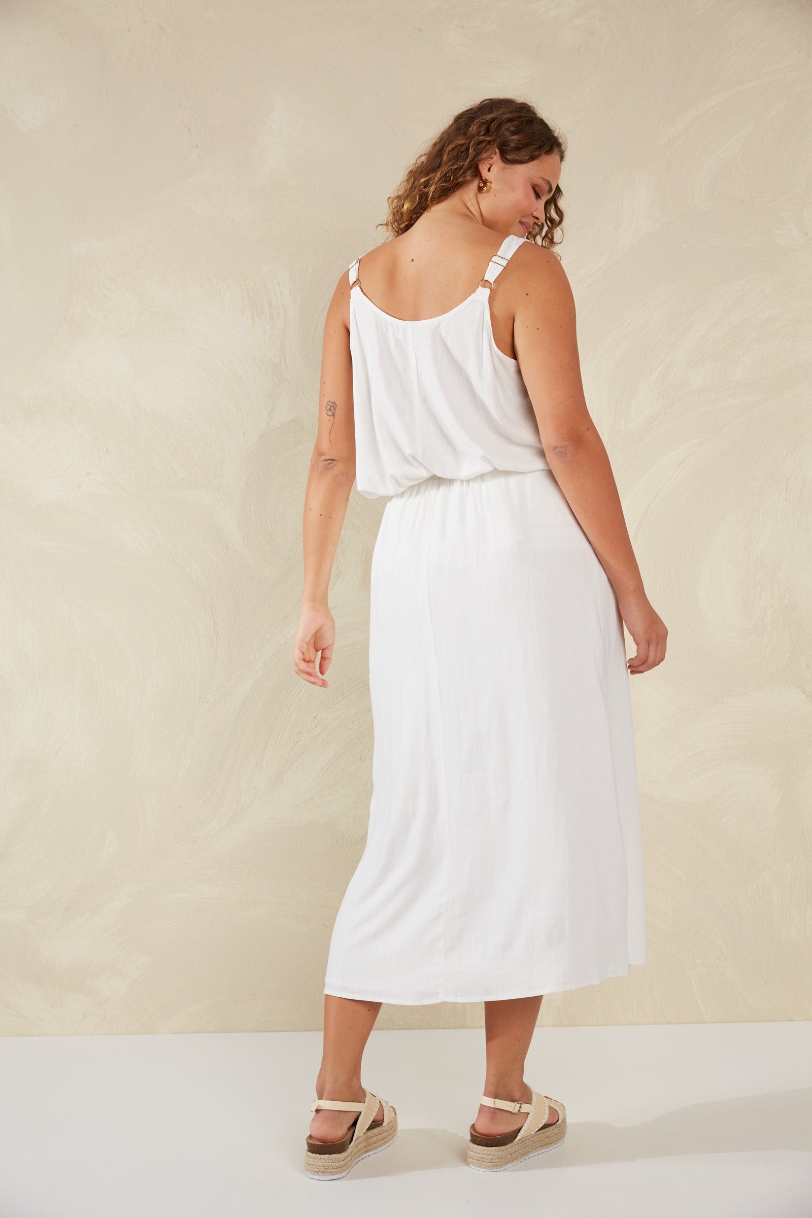 Sardinia Skirt - Bianco - The Haven Co