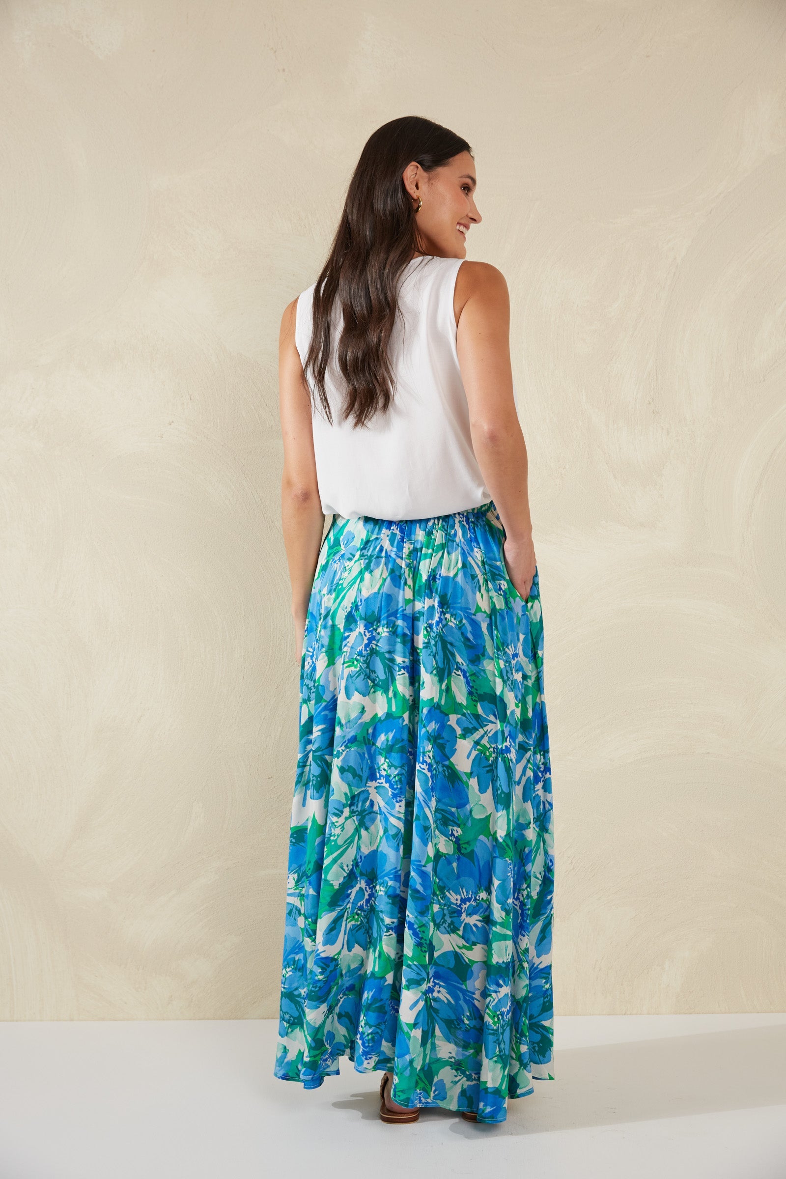 Lipari Maxi Skirt - Petali - The Haven Co