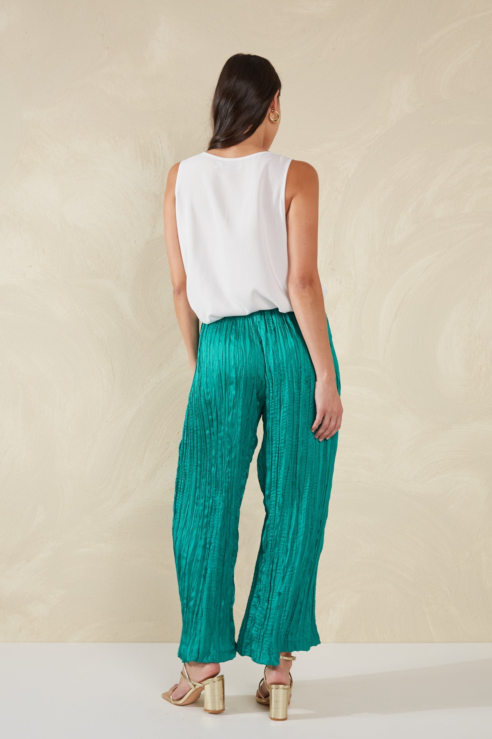 Verona Pant - Aqua - The Haven Co