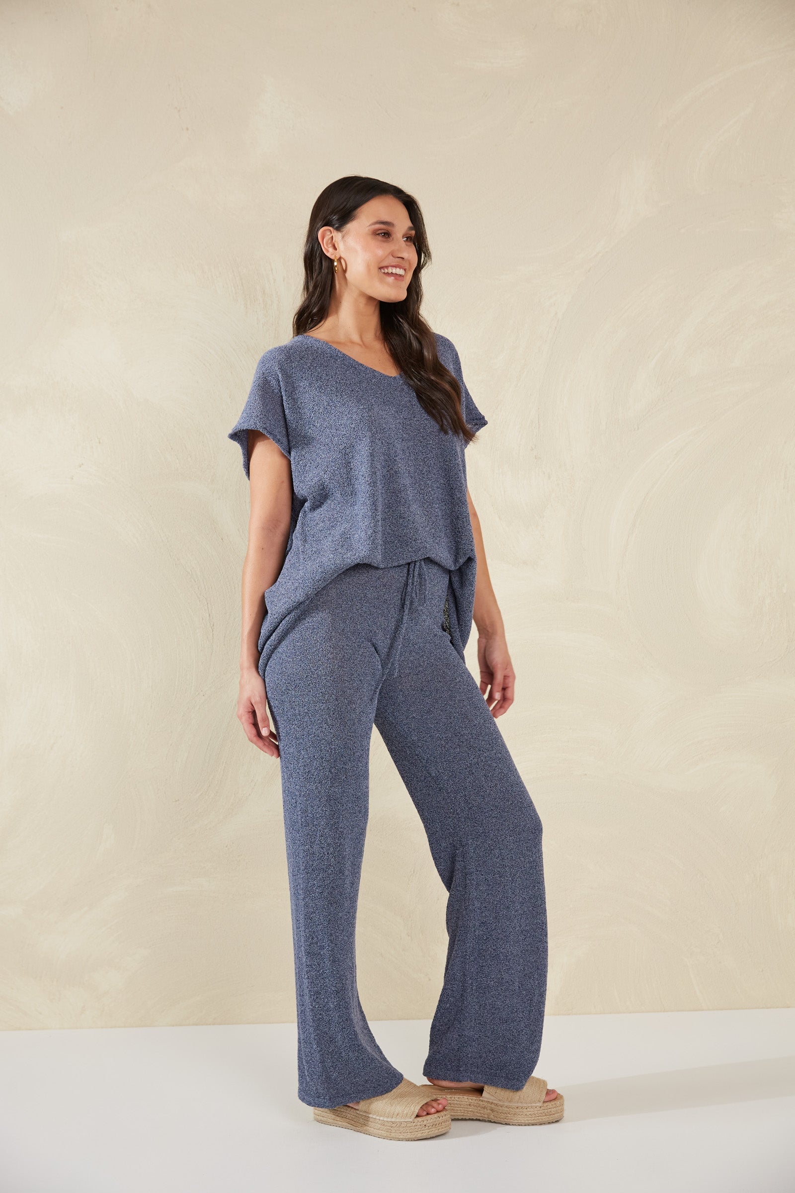 Como Knit Pant - Riviera - The Haven Co
