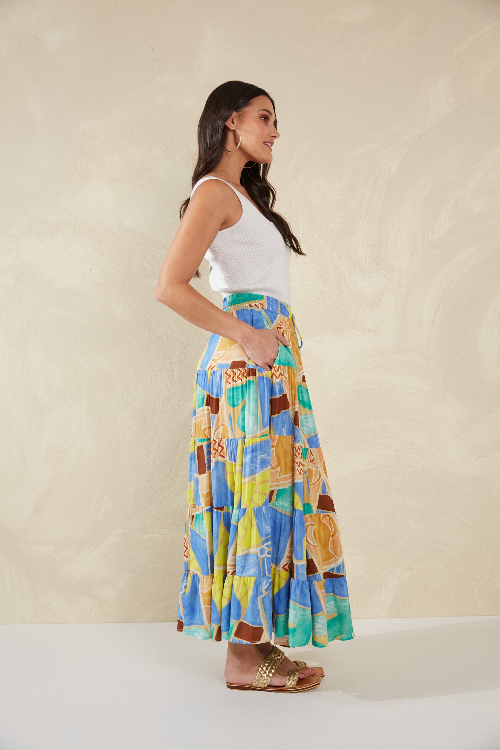 Palermo Skirt - Solare - The Haven Co