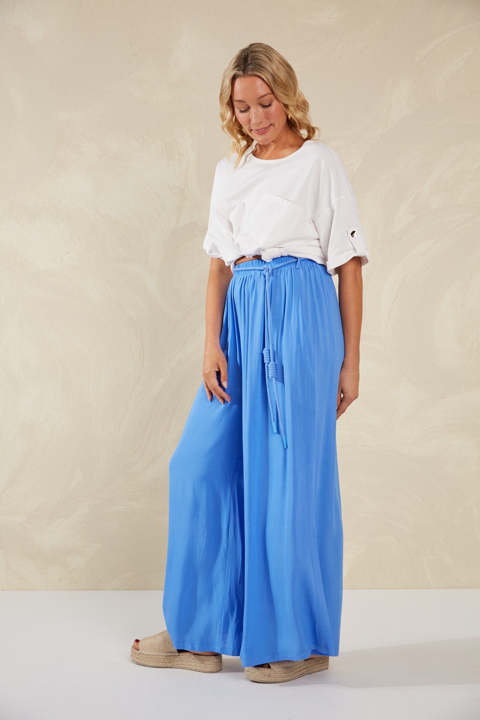 Palermo Pant - Coast - The Haven Co