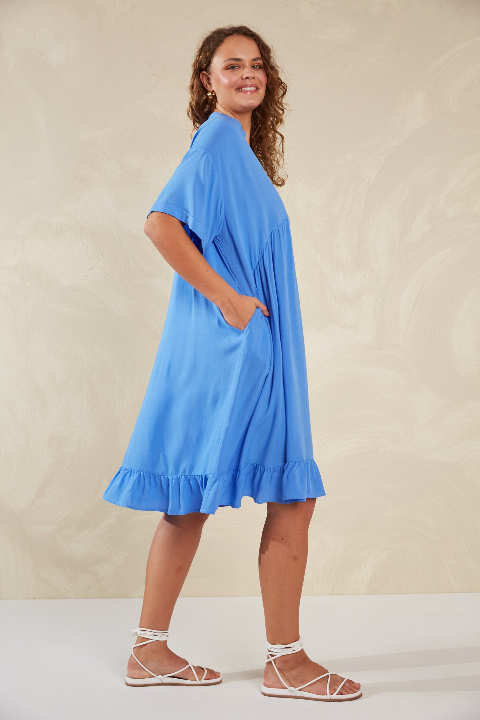 Palermo Relaxed Dress - Coast - The Haven Co