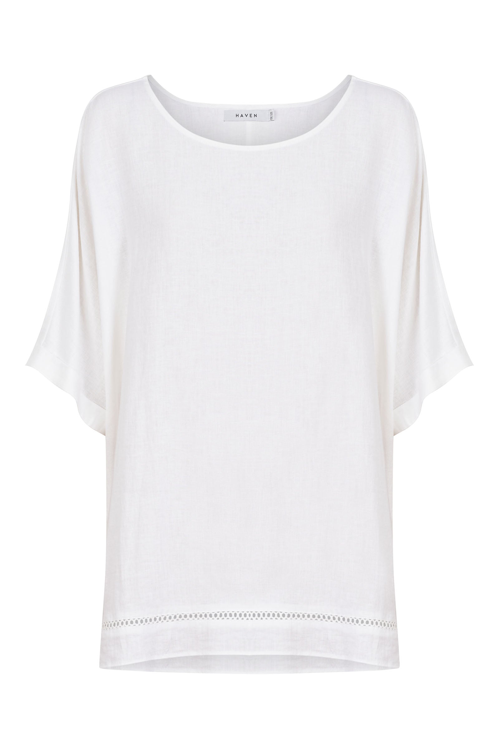 Florence Relaxed Top - Bianco - The Haven Co