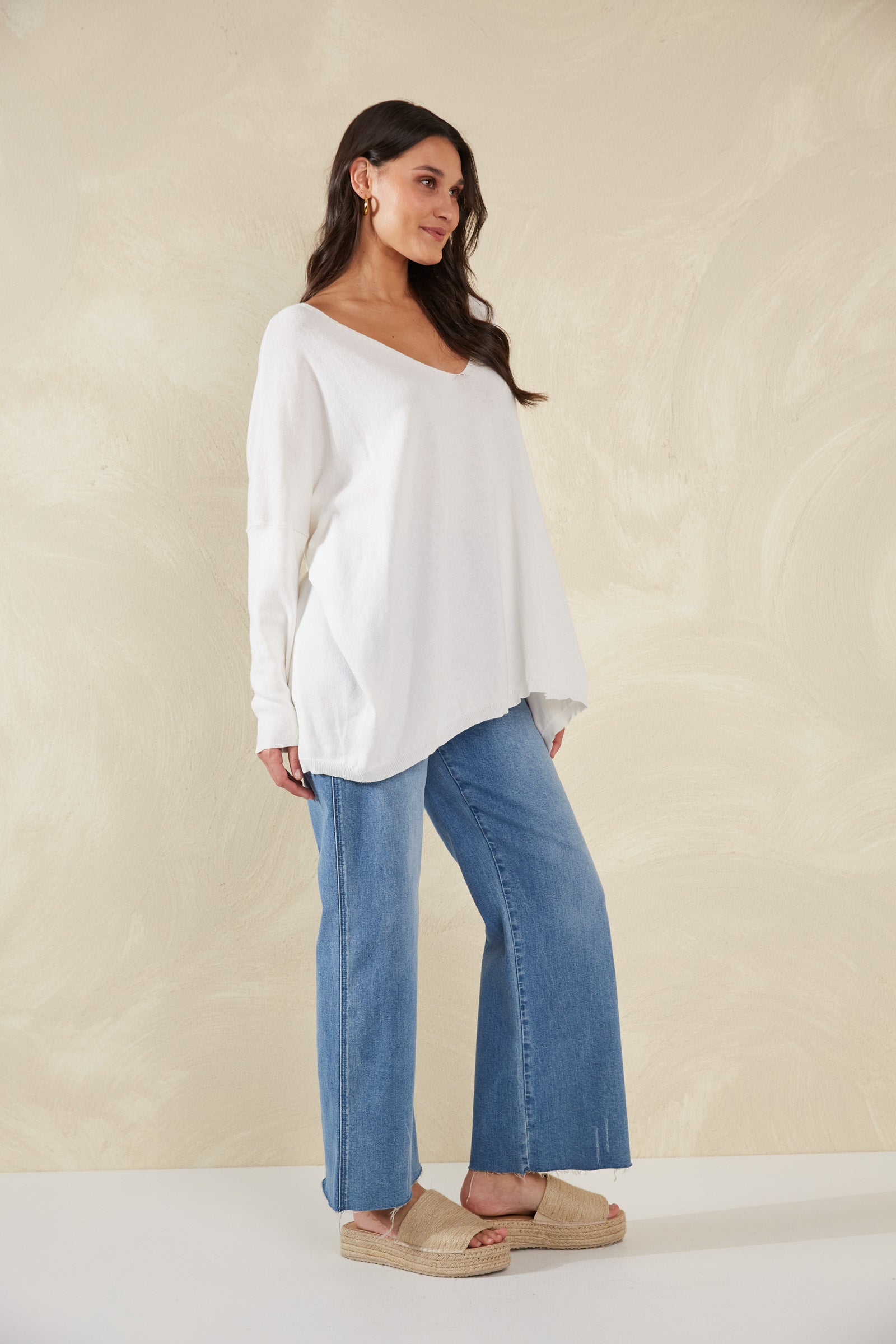 Florence Knit - Bianco - The Haven Co