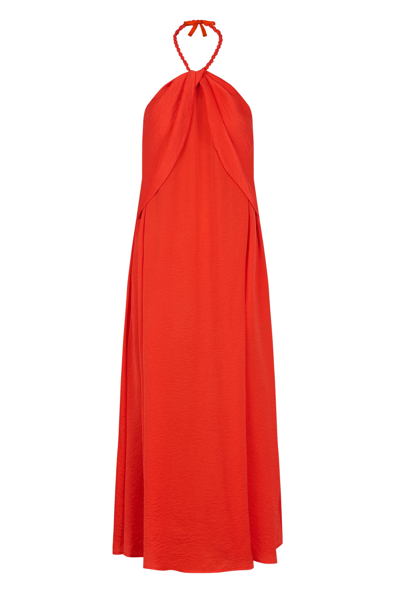 Portofino Halter Maxi - Aperol - The Haven Co