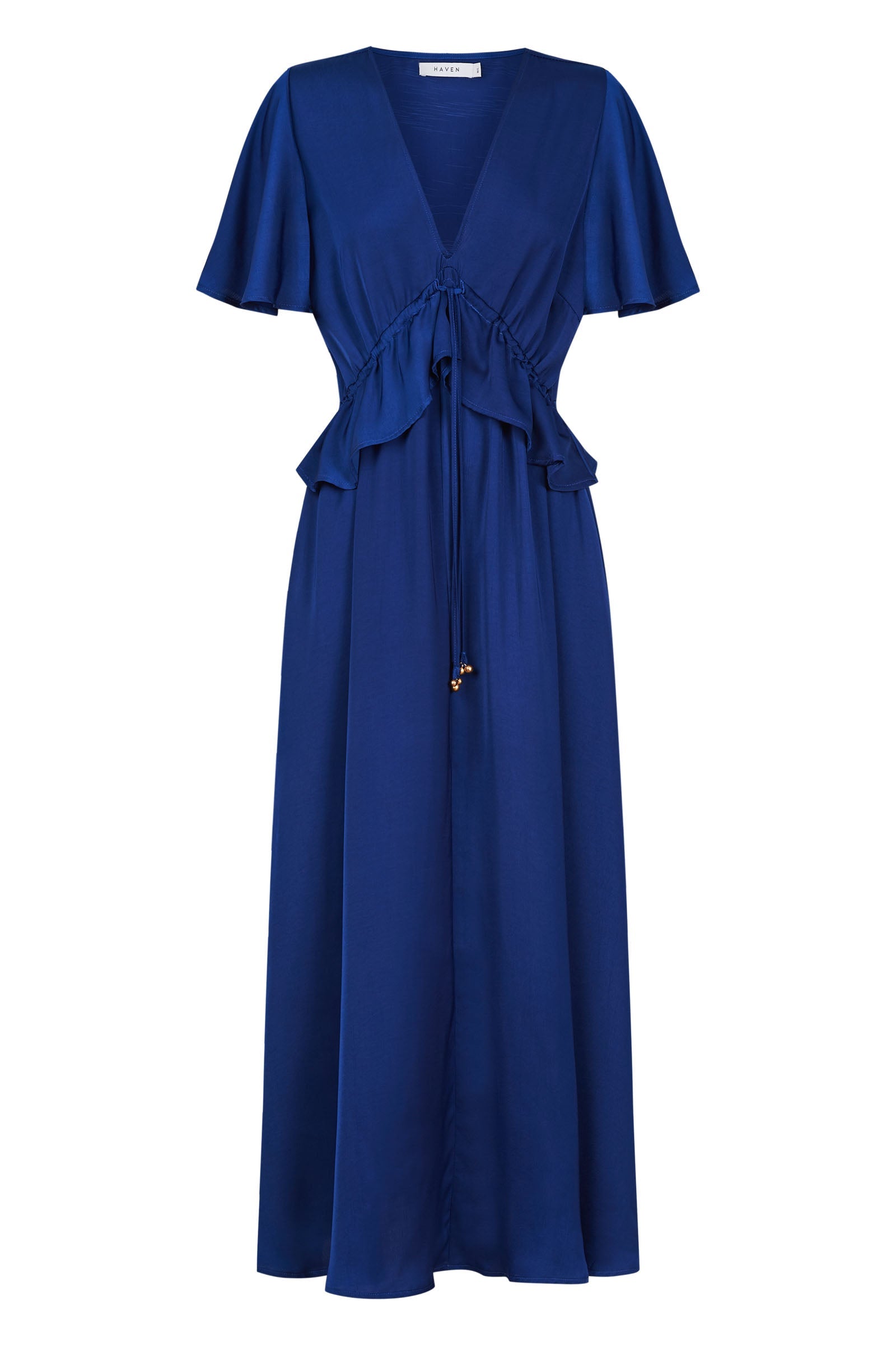 Portofino Frill Maxi - Lago - The Haven Co