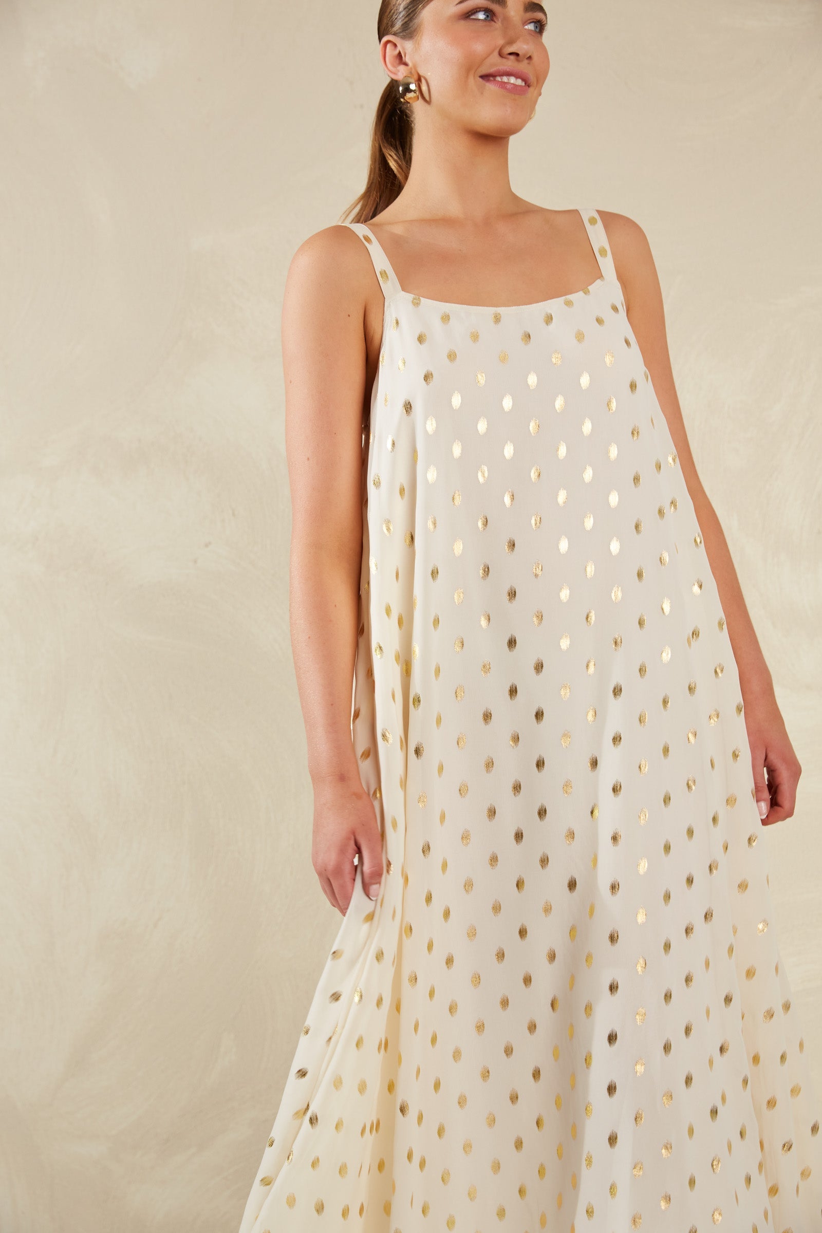 Sanremo Tank Dress - Cannoli - The Haven Co